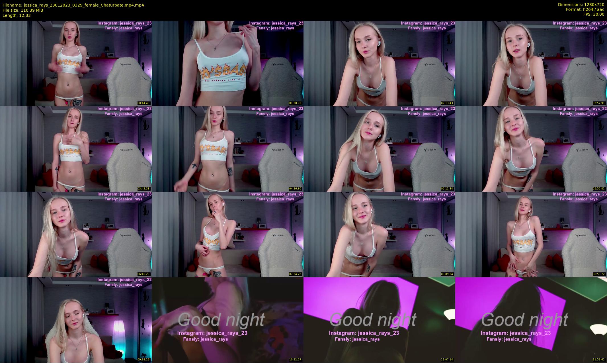 jessica_rays — 13 minute Chaturbate couple cam show recording, 720p, Jan 23, 2023