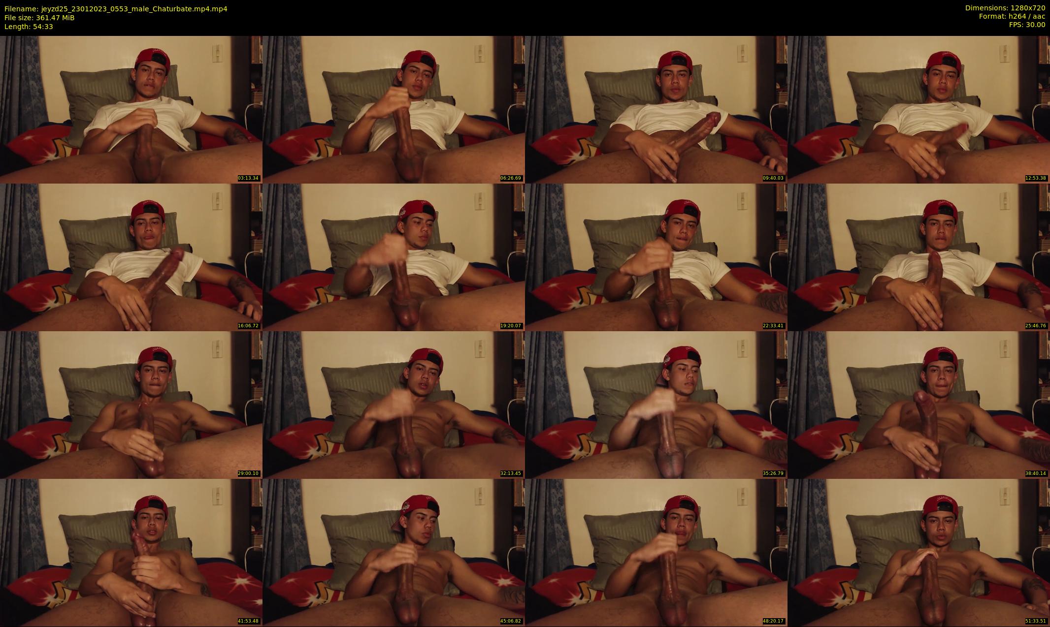 jeyzd25 — 55 minute Chaturbate male cam show recording, 720p, Jan 23, 2023