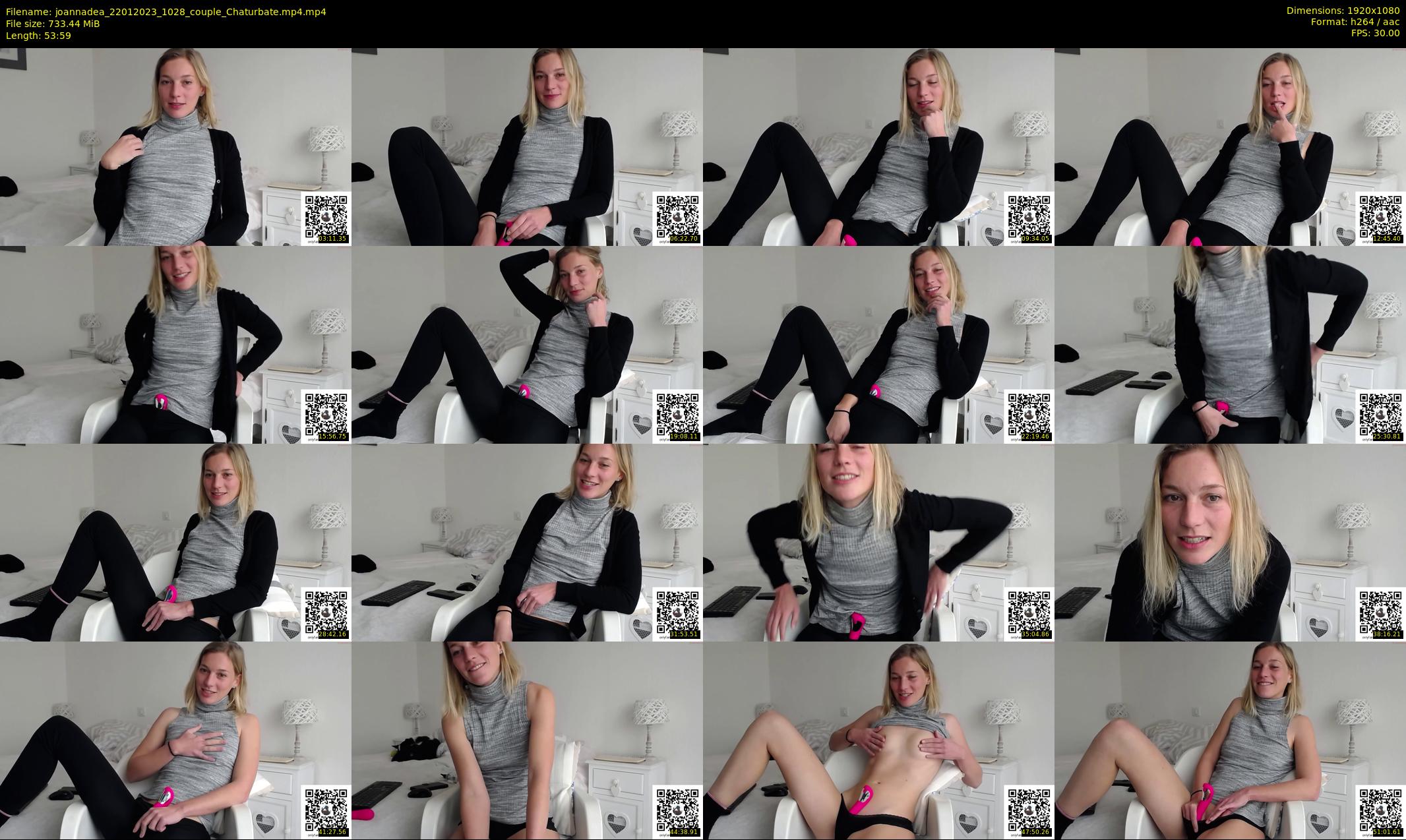 joannadea — 54 minute Chaturbate female cam show recording, 1080p, Jan 22, 2023