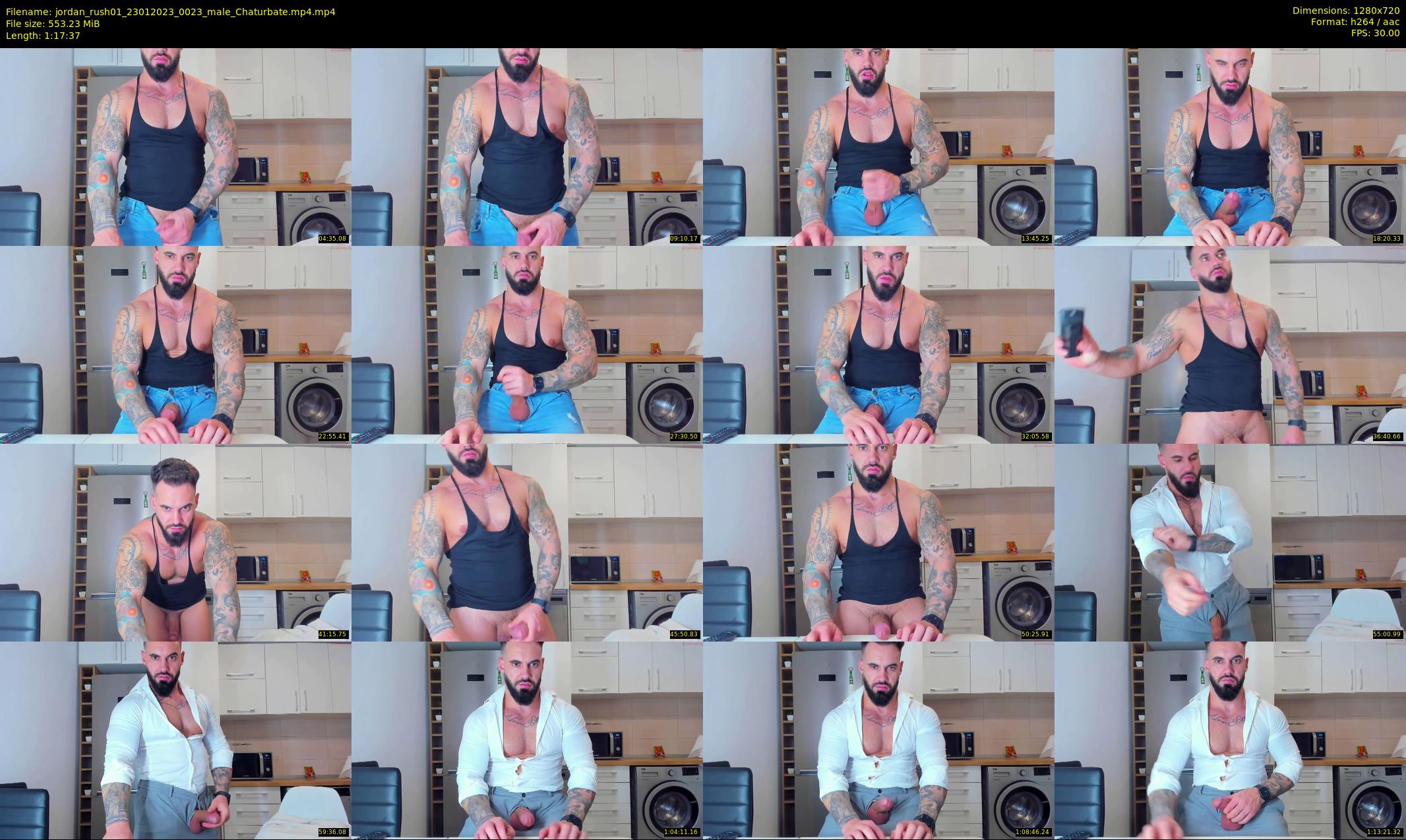jordan_rush01 — 78 minute Chaturbate male cam show recording, 720p, Jan 23, 2023