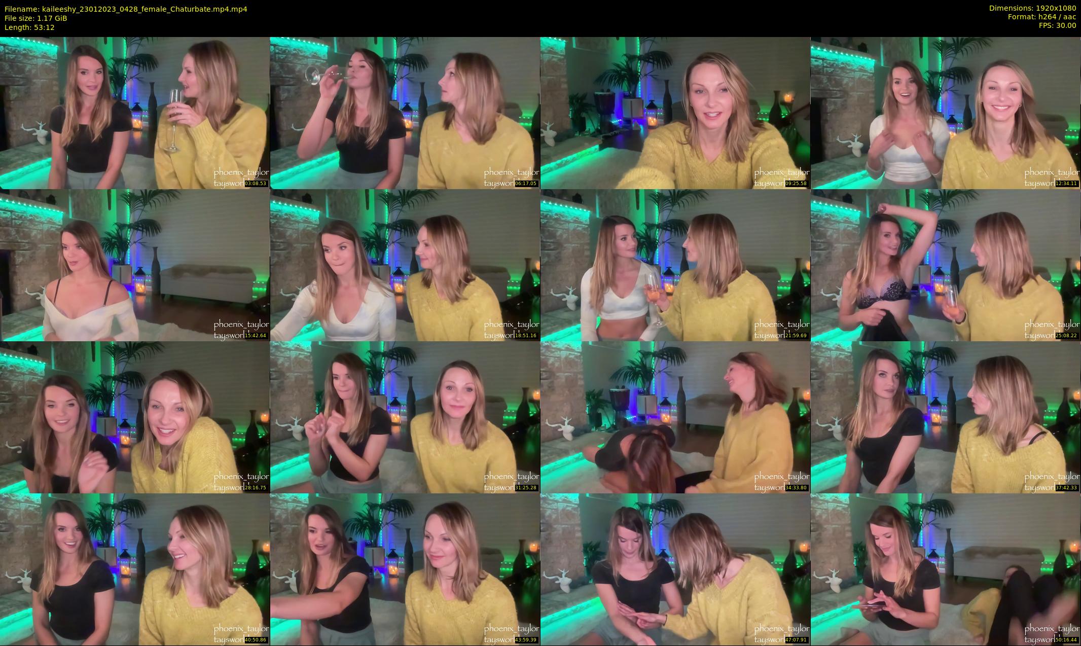kaileeshy — 54 minute Chaturbate female cam show recording, 1080p, Jan 23, 2023