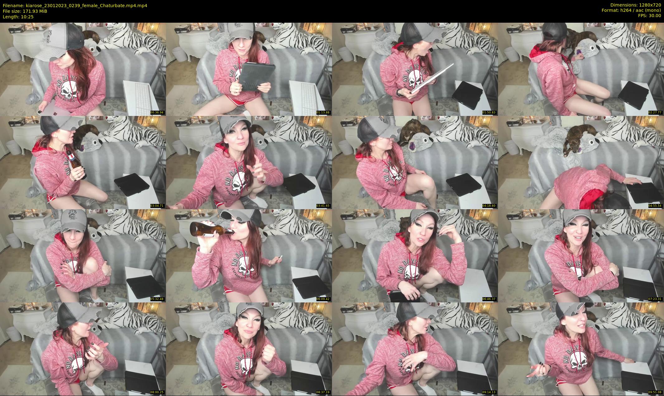 kiarose — 11 minute Chaturbate female cam show recording, 720p, Jan 23, 2023