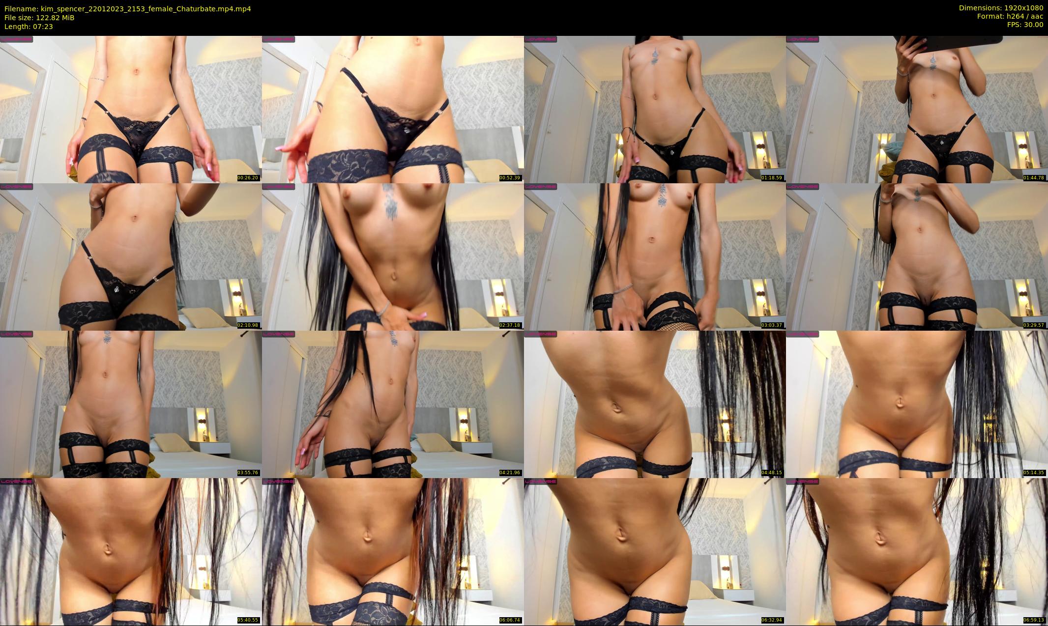 kim_spencer — 8 minute Chaturbate female cam show recording, 1080p, Jan 22, 2023