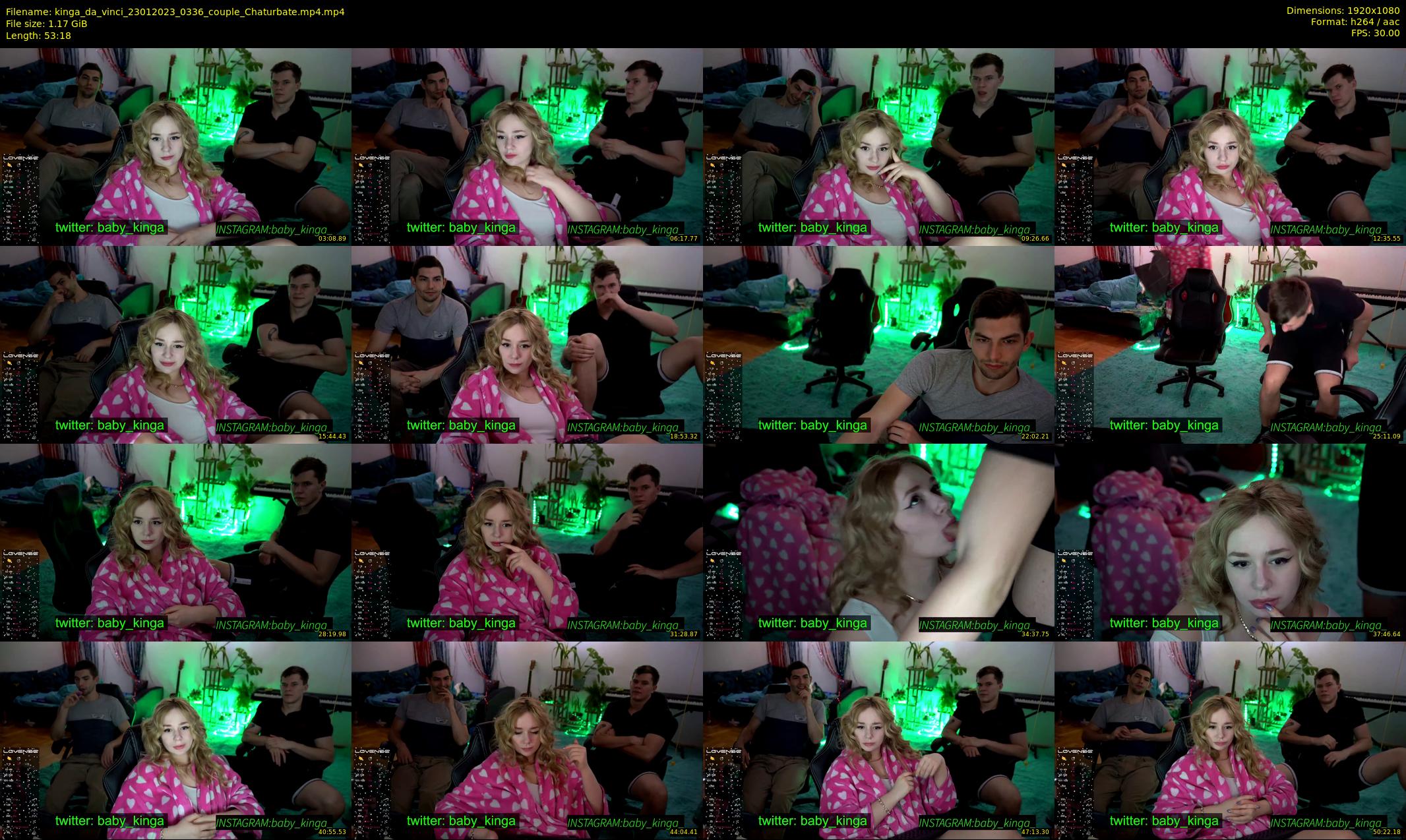 kinga_da_vinci — 54 minute Chaturbate couple cam show recording, 1080p, Jan 23, 2023