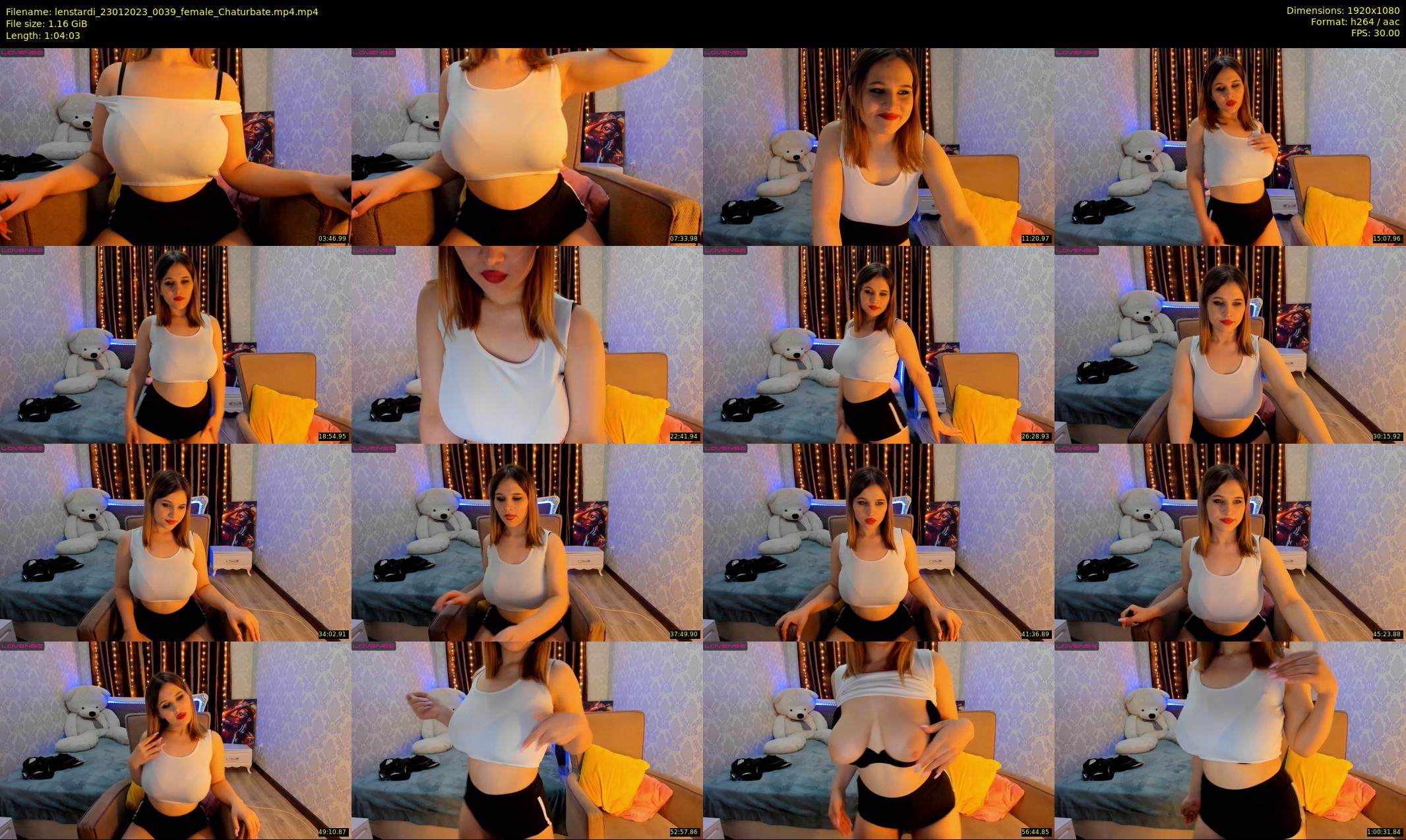 lenstardi — 65 minute Chaturbate female cam show recording, 1080p, Jan 23, 2023
