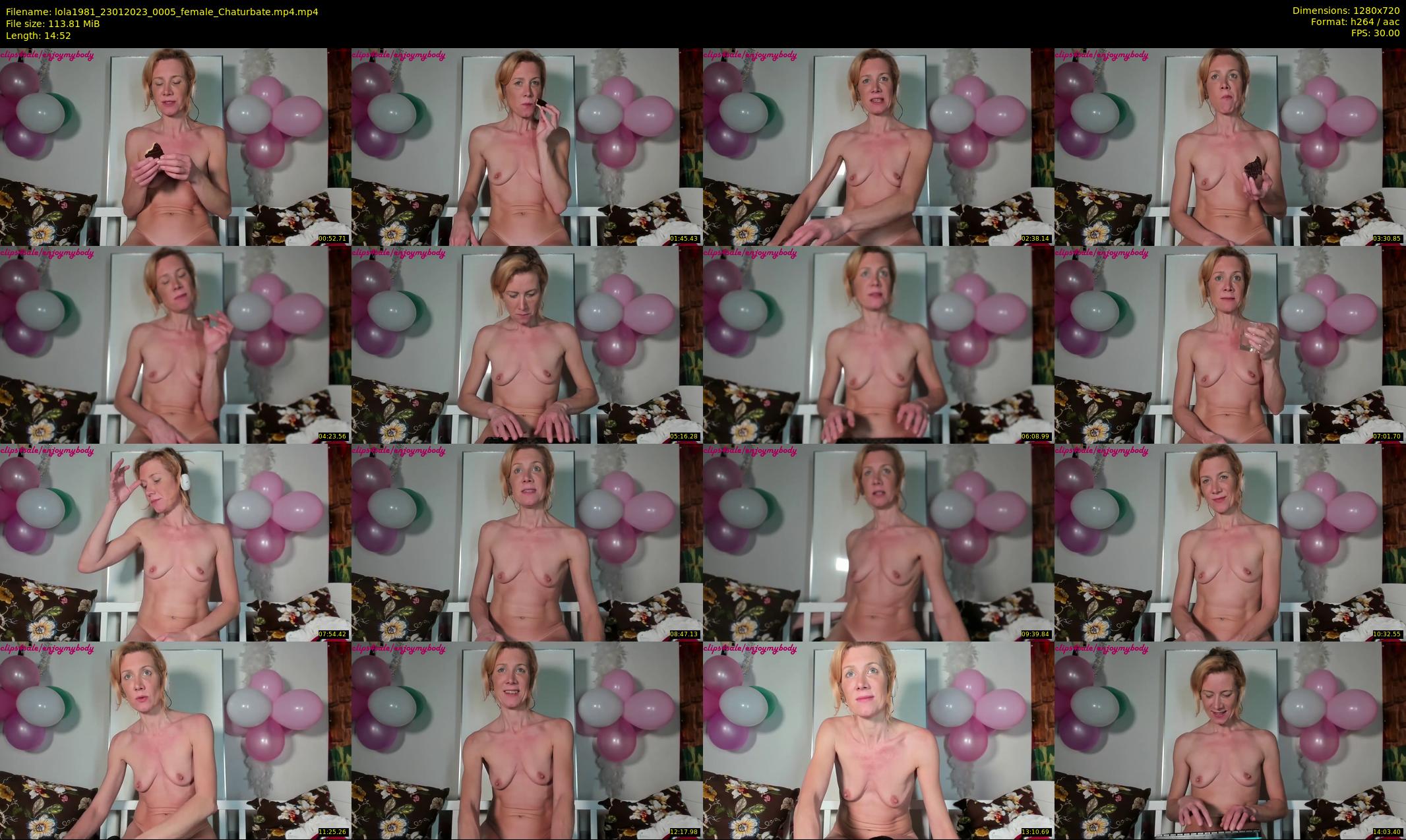 lola1981 — 15 minute Chaturbate female cam show recording, 720p, Jan 23, 2023
