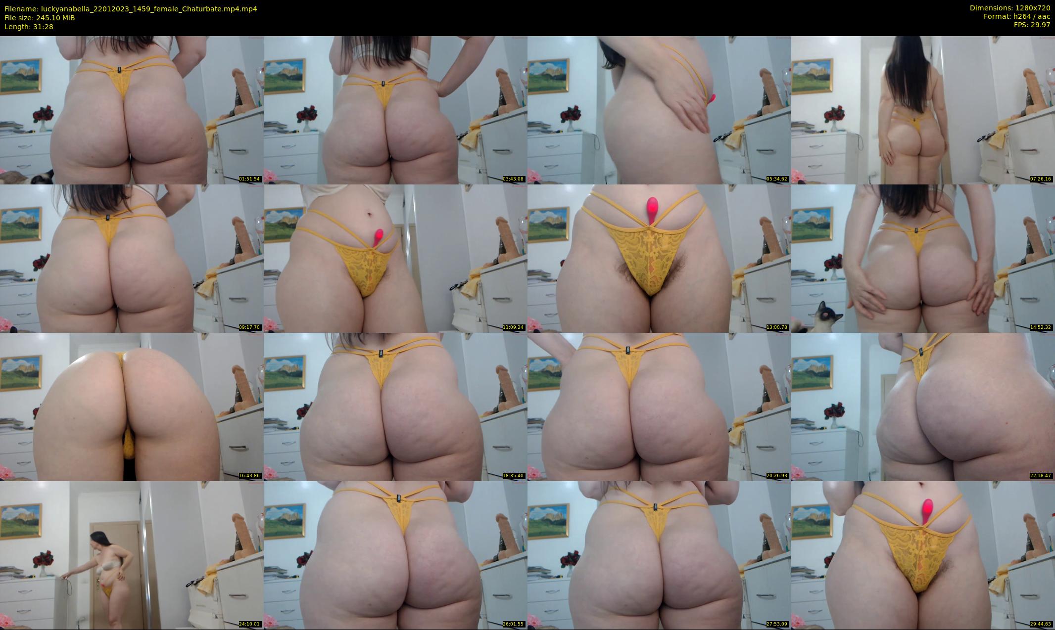 luckyanabella — 32 minute Chaturbate female cam show recording, 720p, Jan 22, 2023