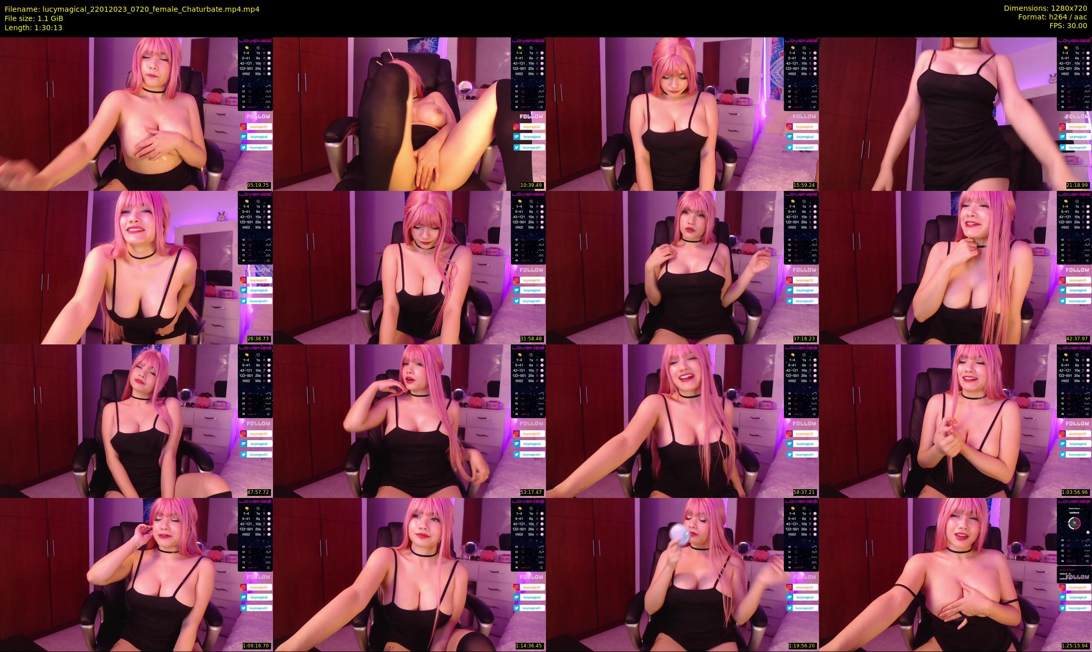 lucymagical — 91 minute Chaturbate female cam show recording, 720p, Jan 22, 2023