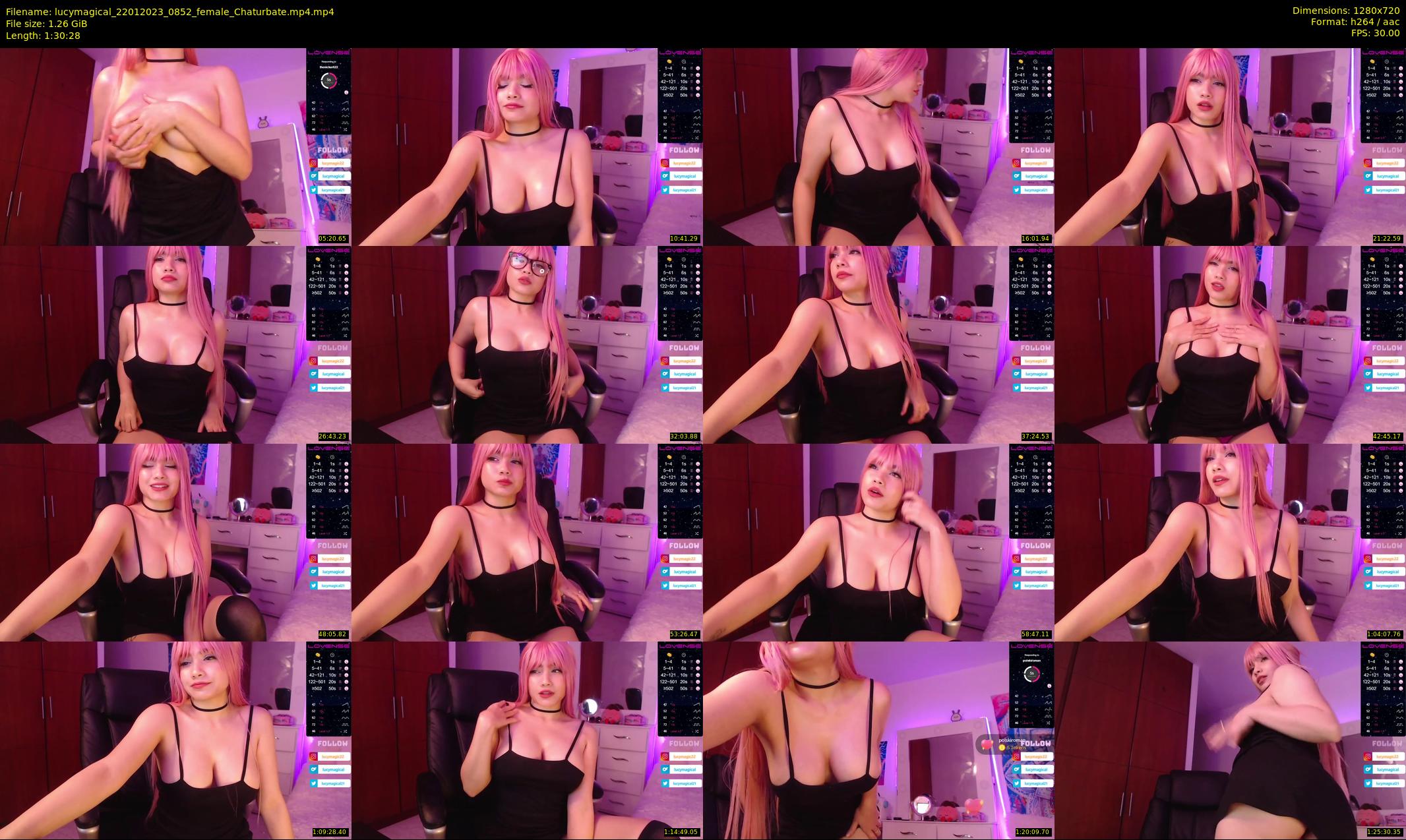 lucymagical — 91 minute Chaturbate female cam show recording, 720p, Jan 22, 2023