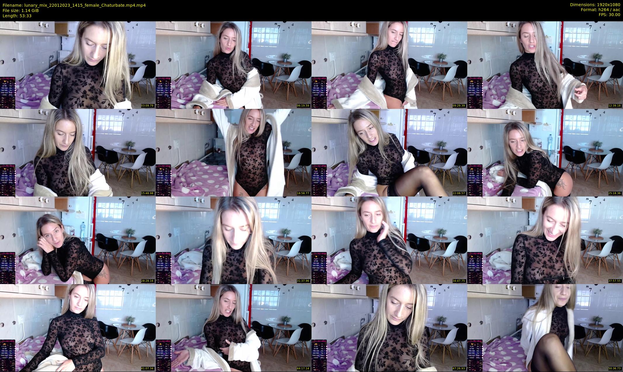 lunary_mix — 54 minute Chaturbate couple cam show recording, 1080p, Jan 22, 2023
