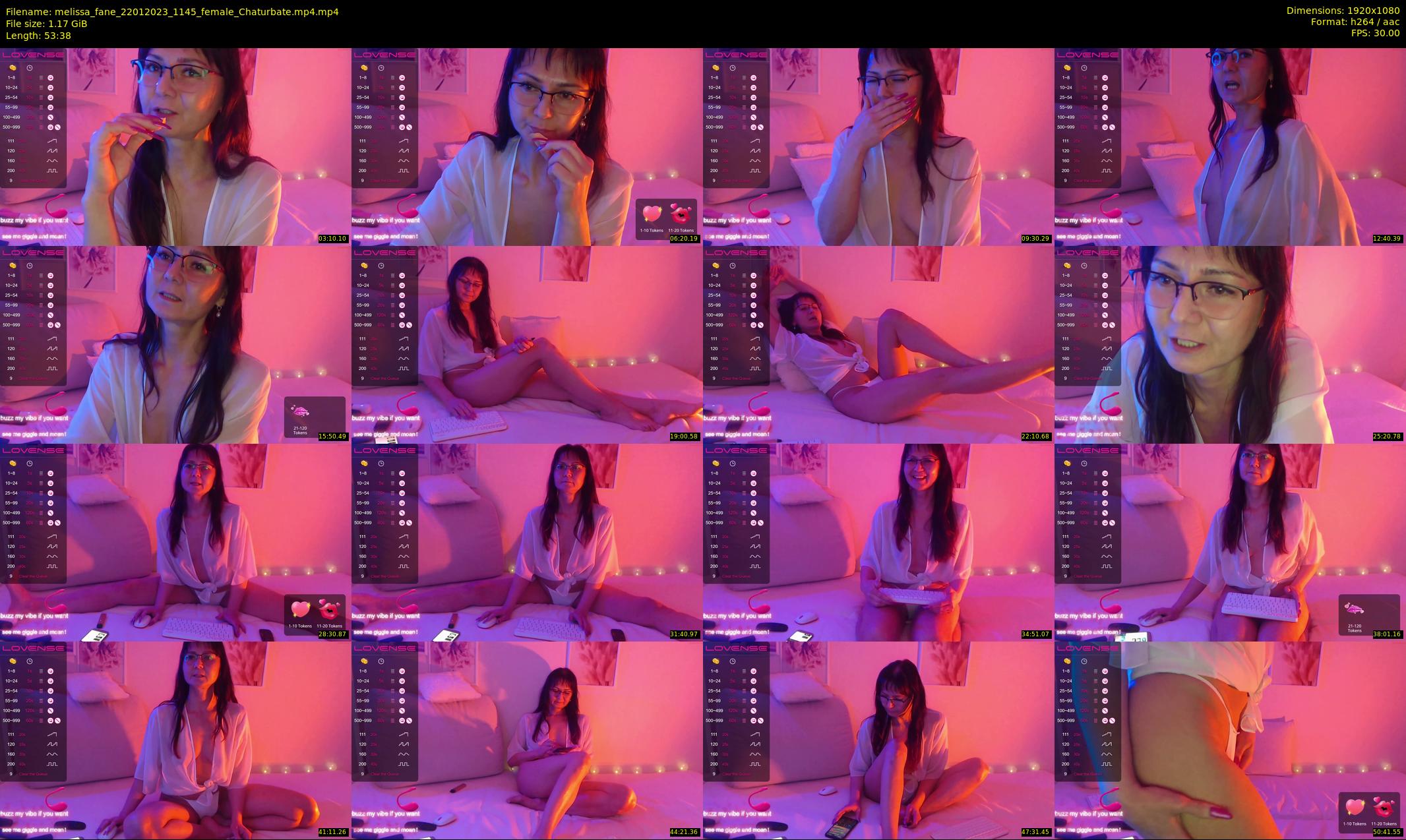 melissa_fane — 54 minute Chaturbate female cam show recording, 1080p, Jan 22, 2023