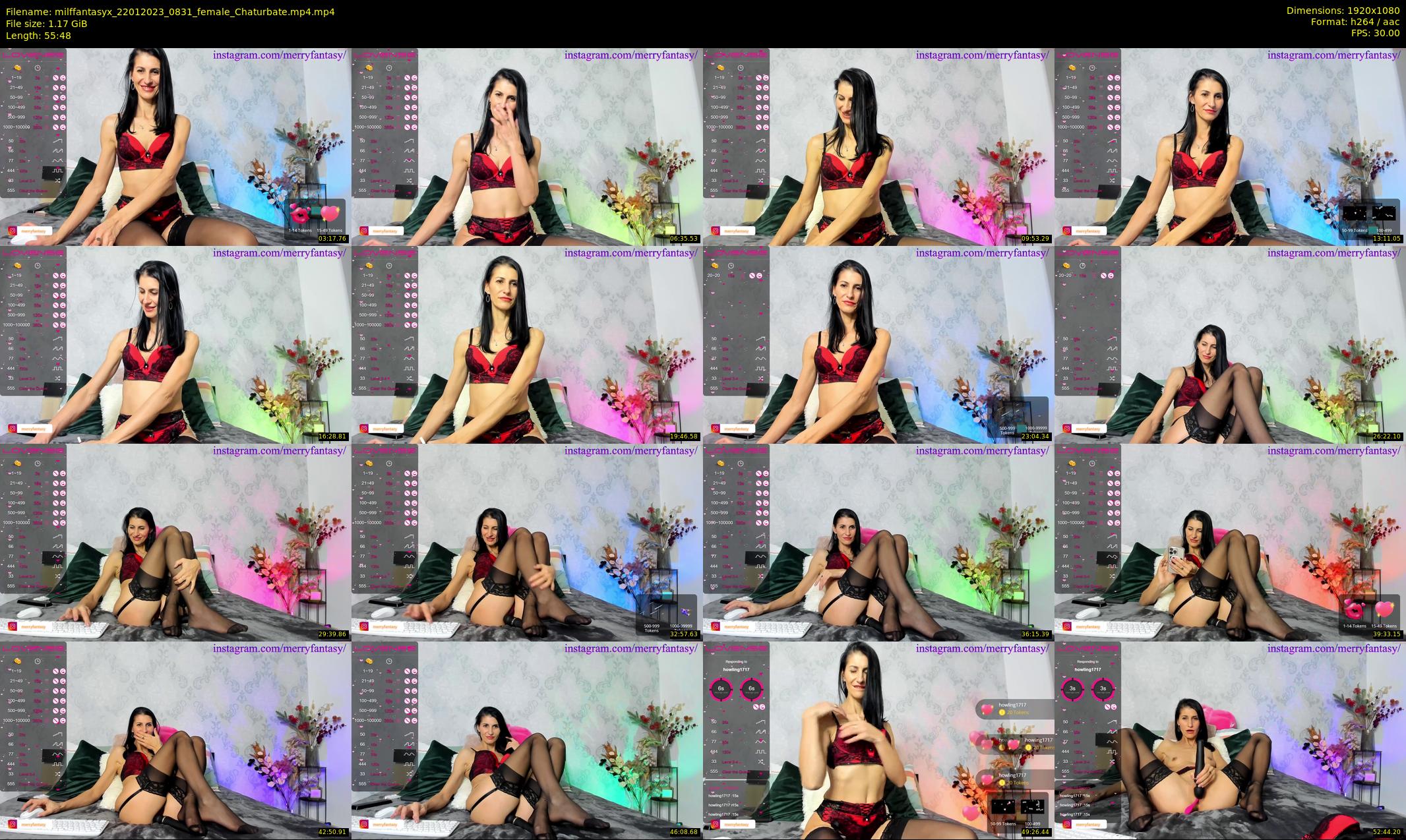 milffantasyx — 56 minute Chaturbate female cam show recording, 1080p, Jan 22, 2023