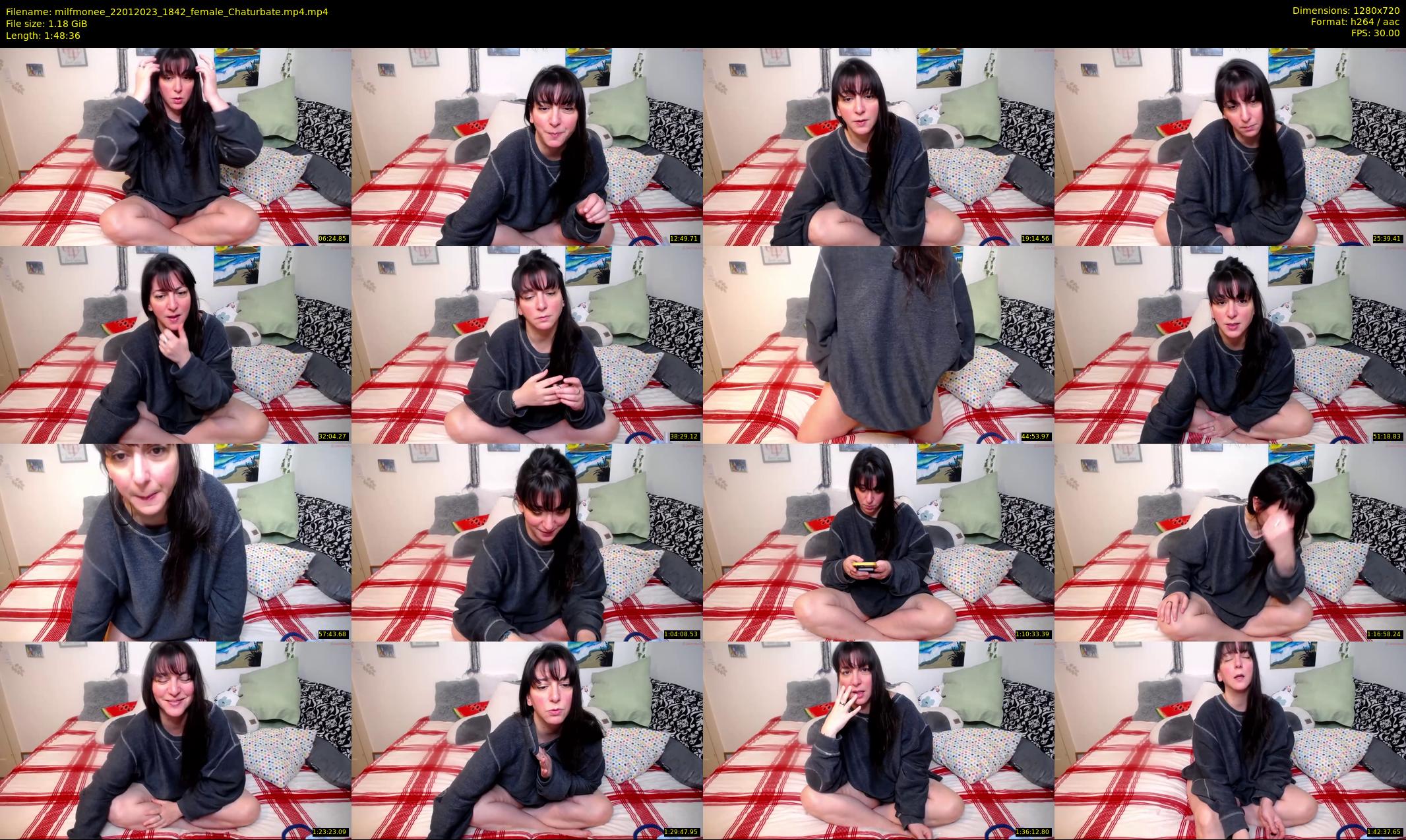 milfmonee — 109 minute Chaturbate female cam show recording, 720p, Jan 22, 2023