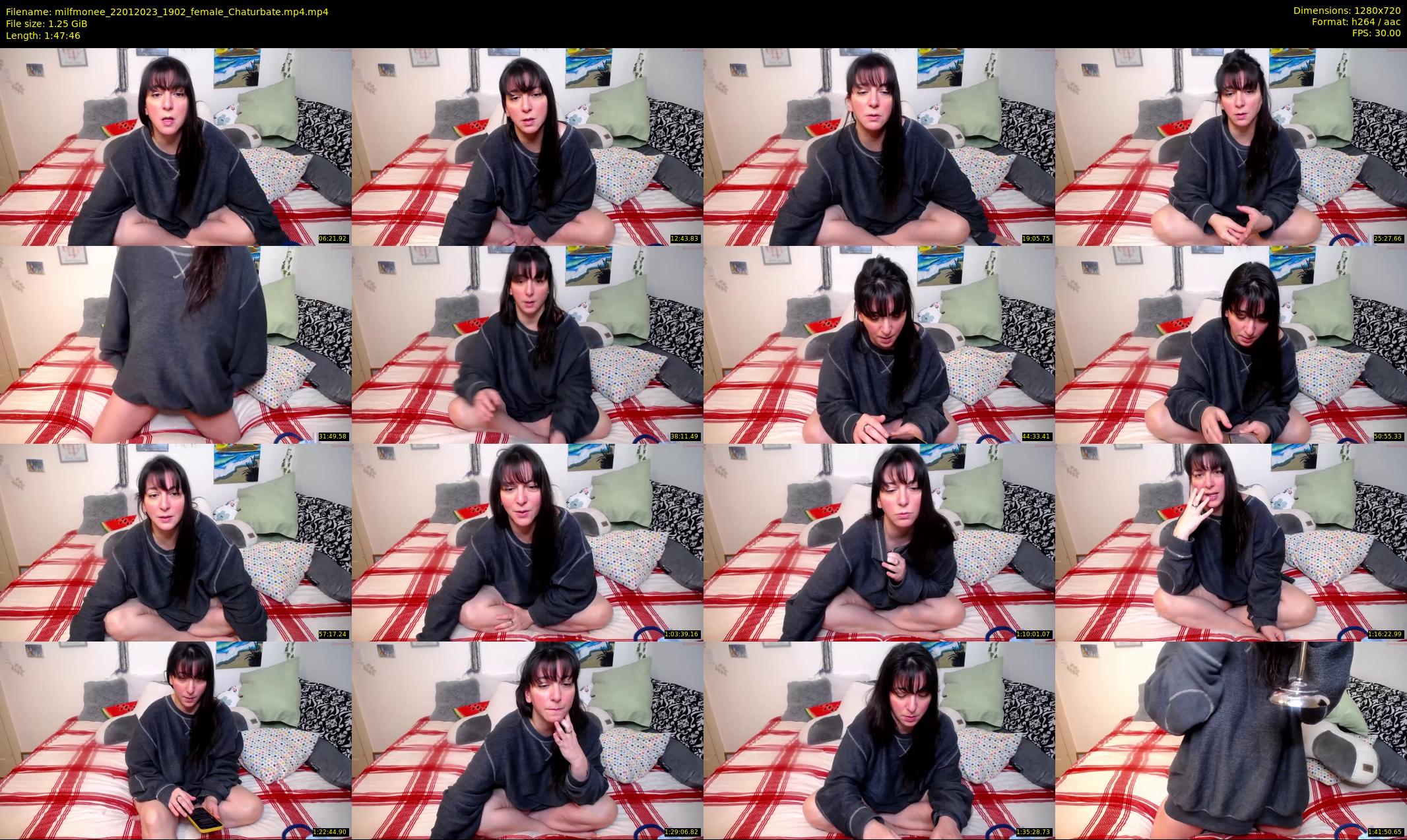 milfmonee — 108 minute Chaturbate female cam show recording, 720p, Jan 22, 2023