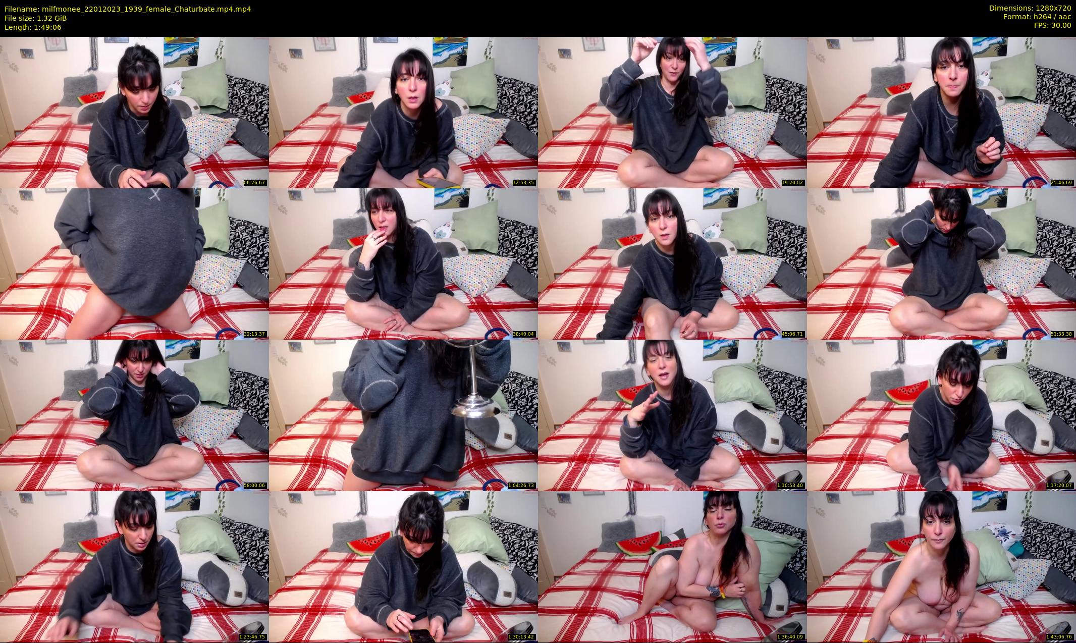 milfmonee — 110 minute Chaturbate female cam show recording, 720p, Jan 22, 2023