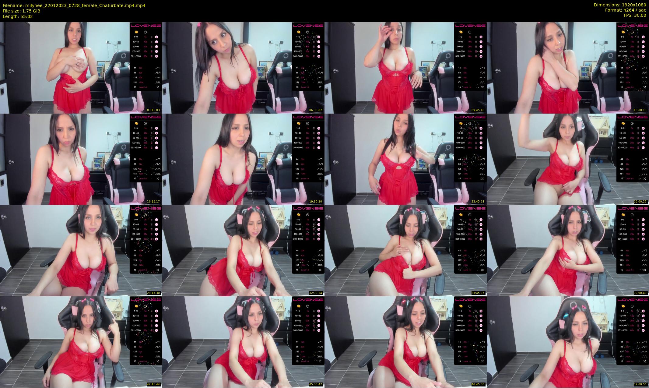 milynee — 56 minute Chaturbate female cam show recording, 1080p, Jan 22, 2023