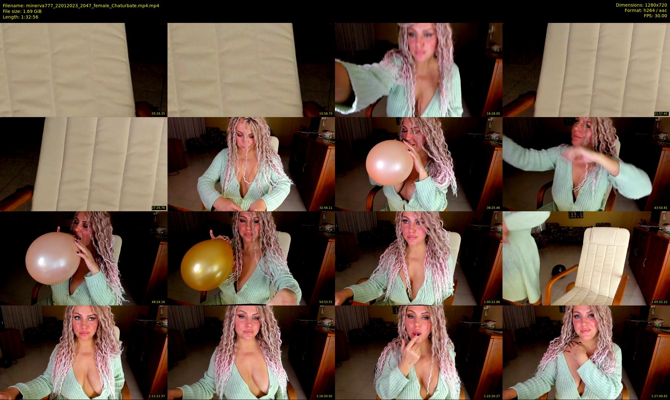 minerva777 — 93 minute Chaturbate female cam show recording, 720p, Jan 22, 2023