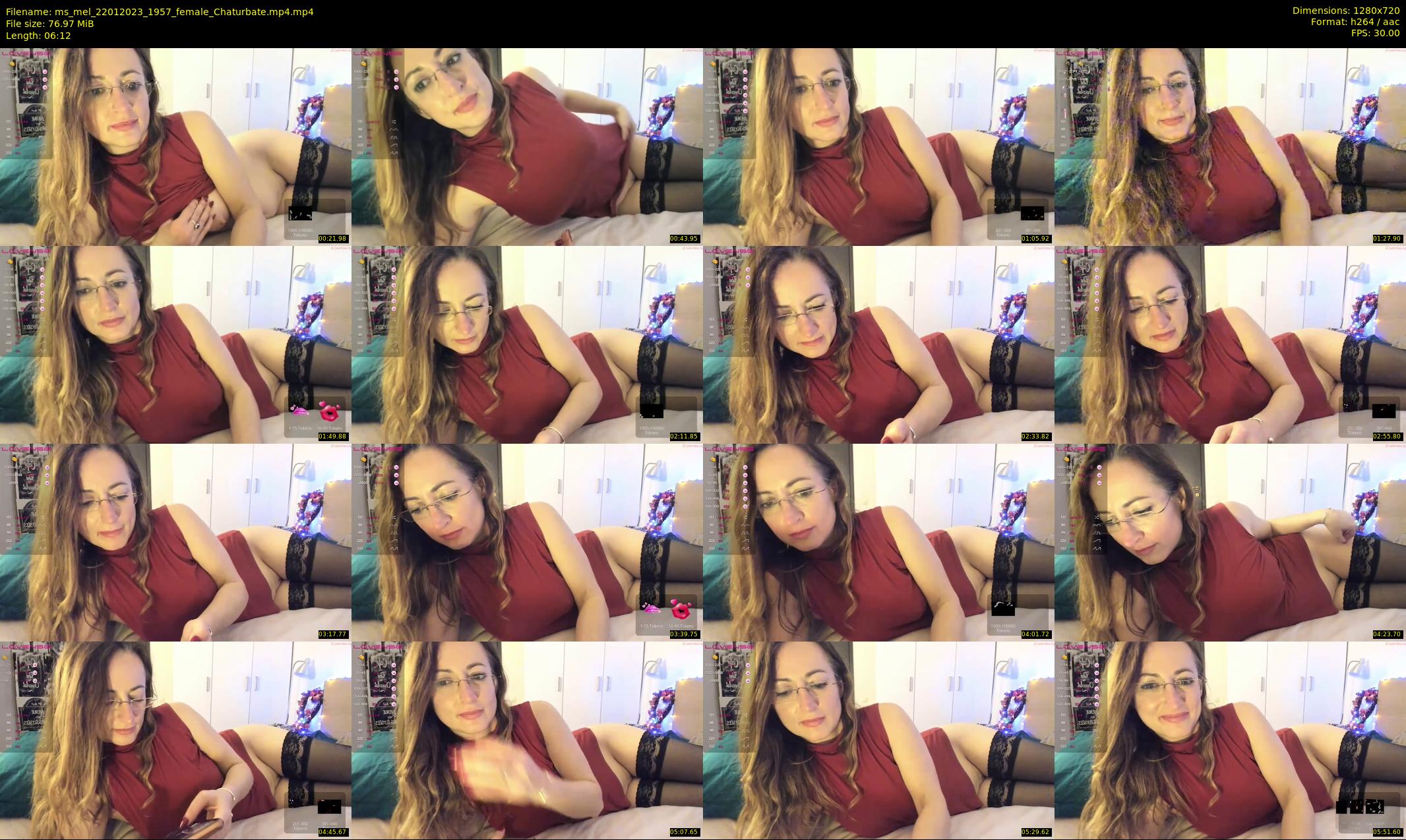 ms_mel — 7 minute Chaturbate female cam show recording, 720p, Jan 22, 2023