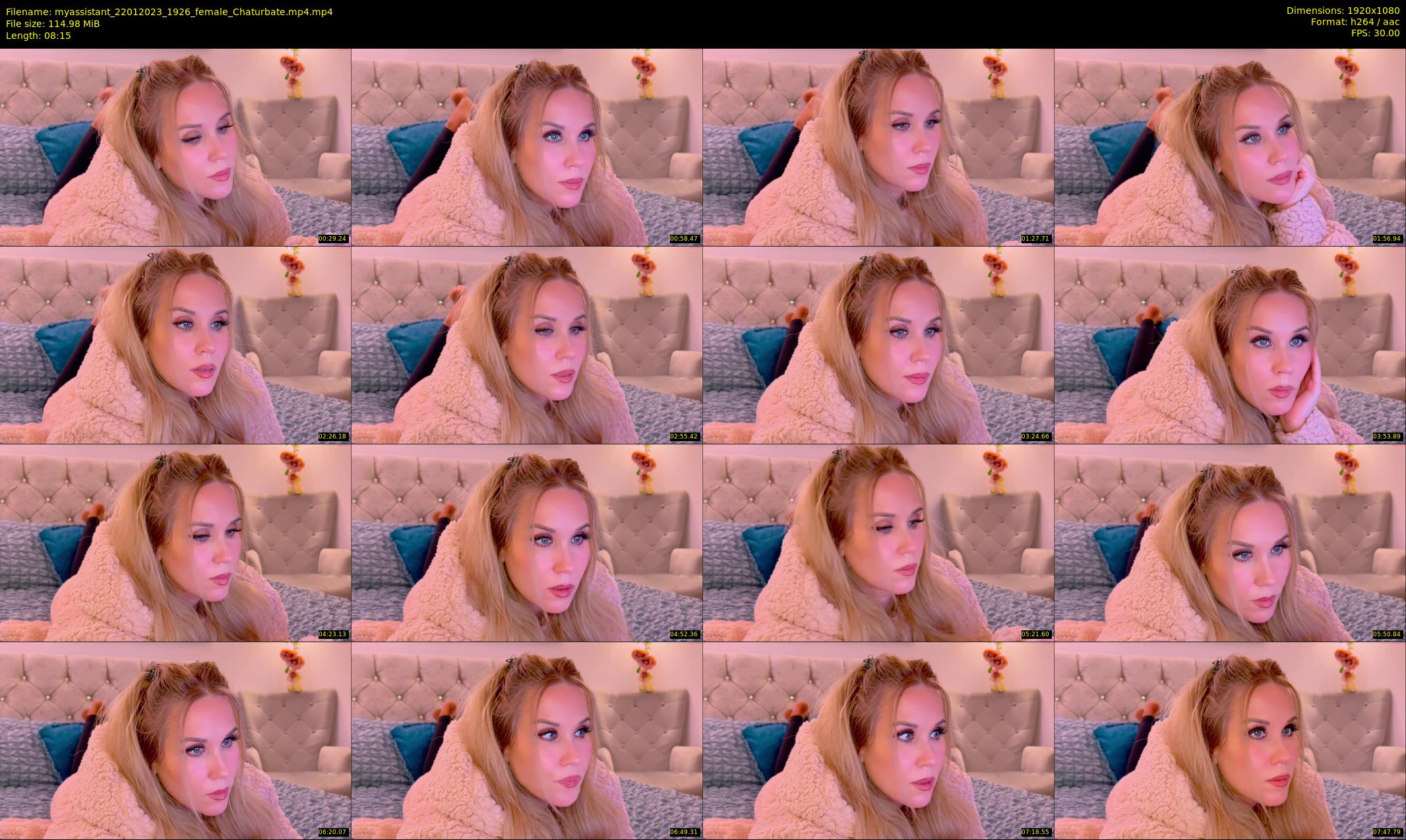 myassistant — 9 minute Chaturbate female cam show recording, 1080p, Jan 22, 2023