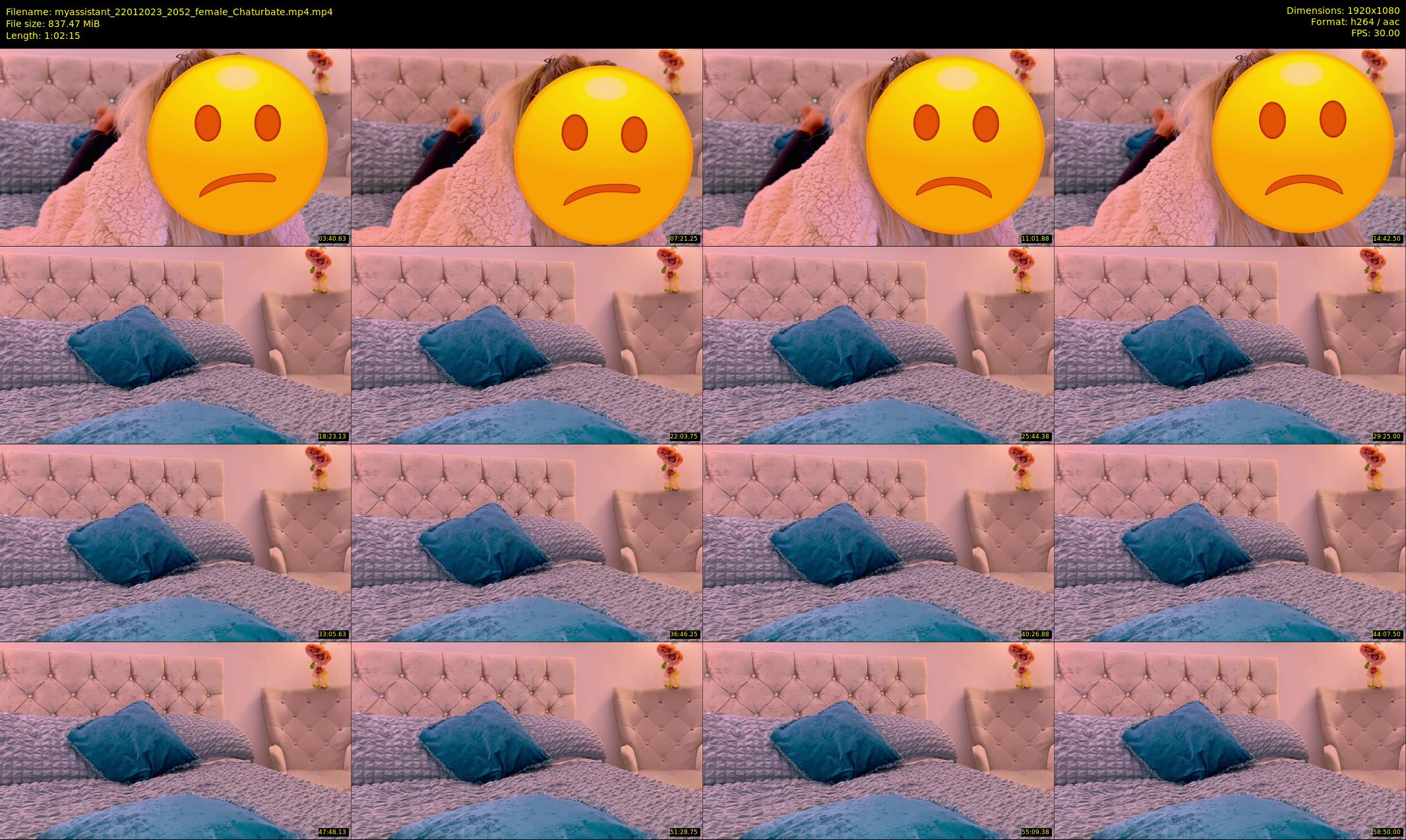 myassistant — 63 minute Chaturbate female cam show recording, 1080p, Jan 22, 2023