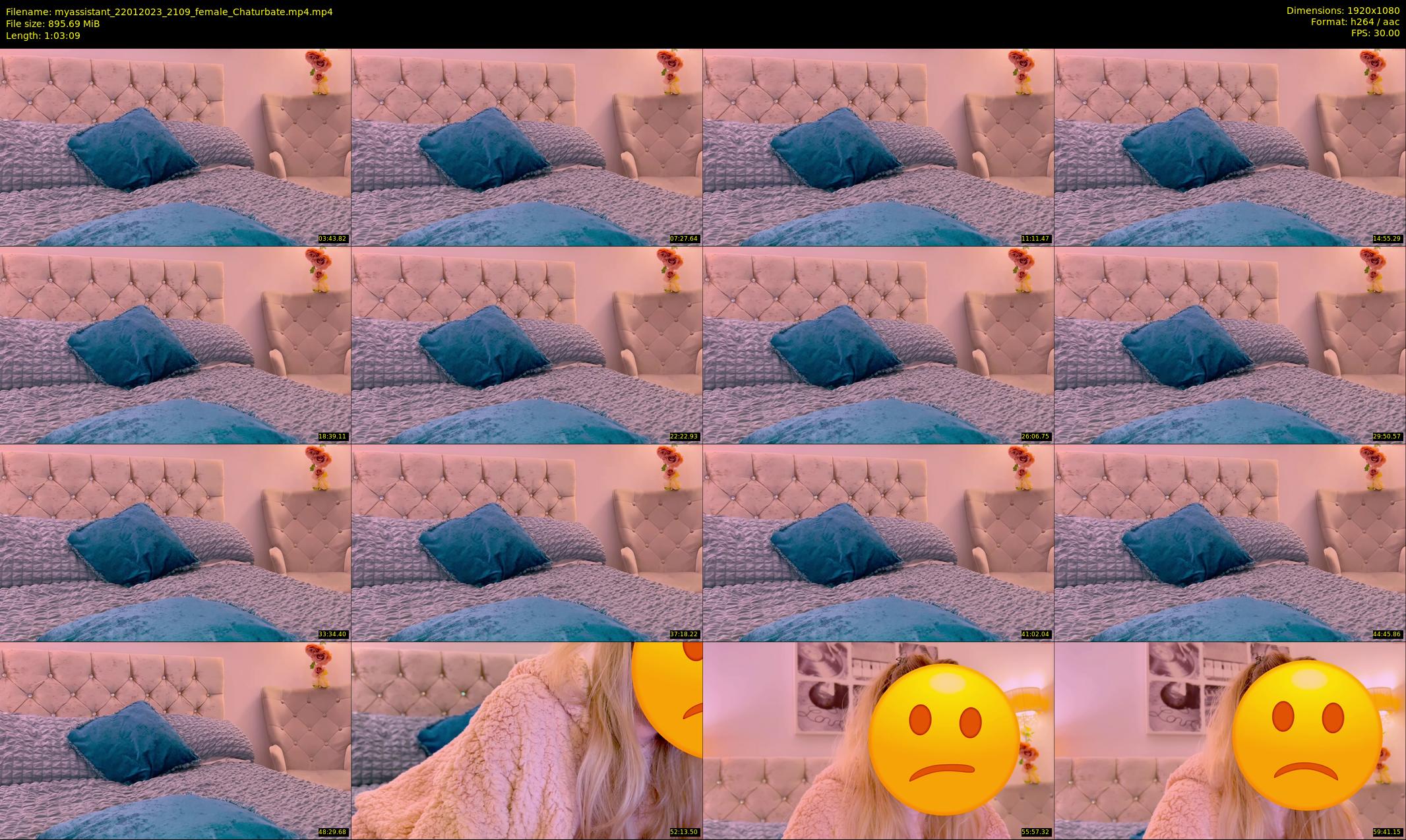 myassistant — 64 minute Chaturbate female cam show recording, 1080p, Jan 22, 2023