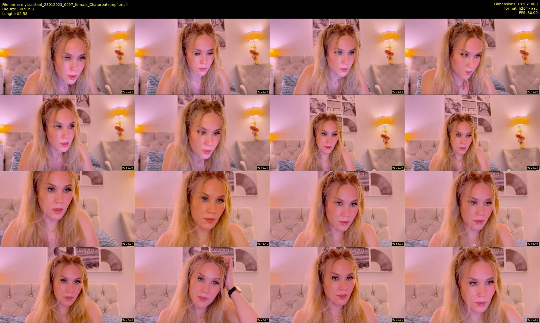 myassistant — 3 minute Chaturbate female cam show recording, 1080p, Jan 23, 2023