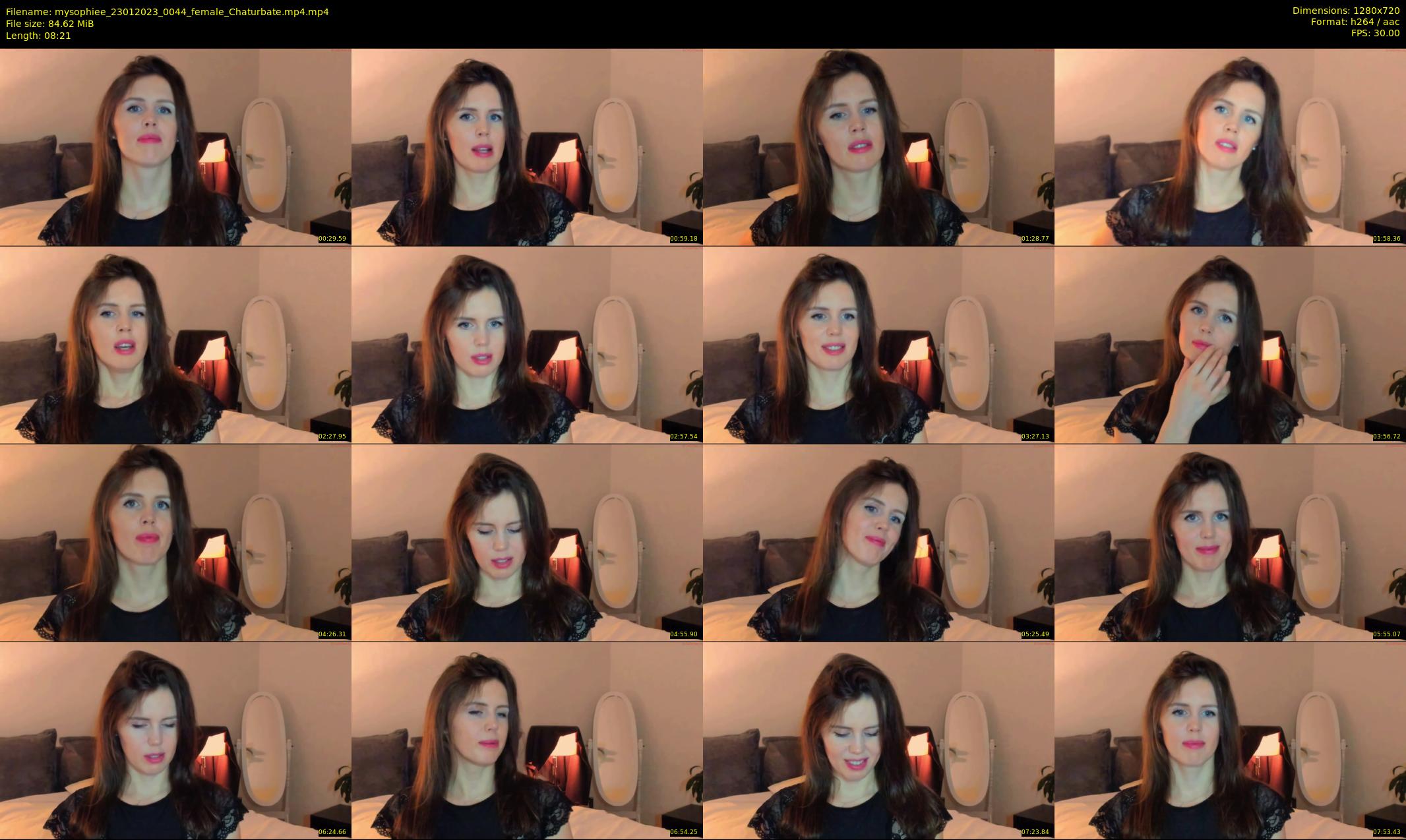 mysophiee — 9 minute Chaturbate female cam show recording, 720p, Jan 23, 2023