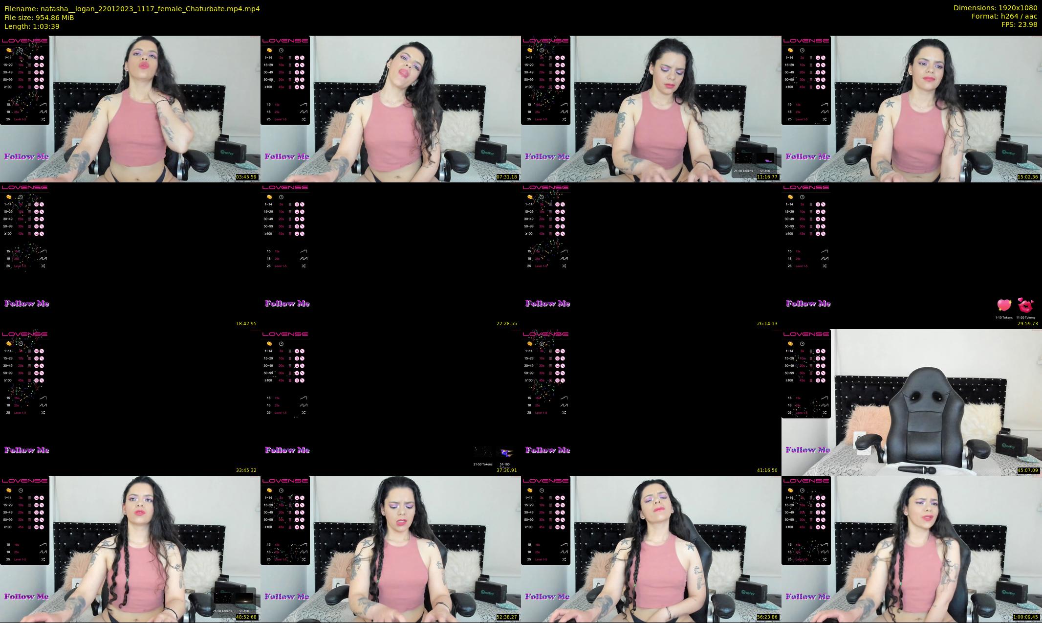 natasha__logan — 64 minute Chaturbate female cam show recording, 1080p, Jan 22, 2023