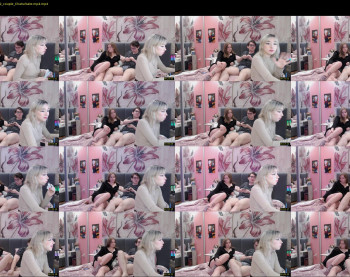 nickanny — 4 minute Chaturbate couple cam show recording, 1080p, Jan 22, 2023