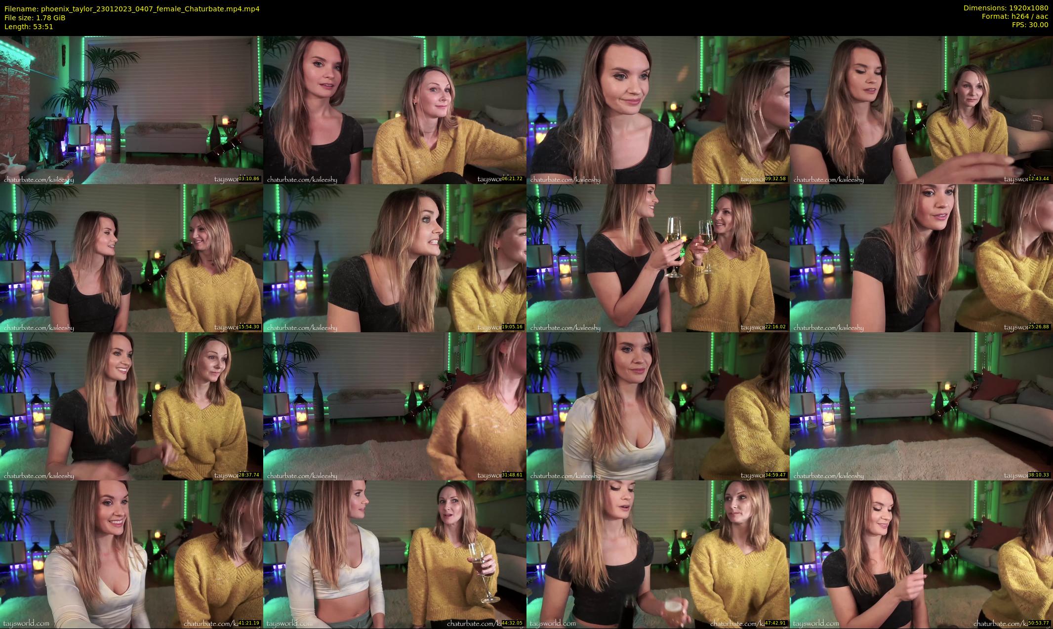 phoenix_taylor — 54 minute Chaturbate female cam show recording, 1080p, Jan 23, 2023
