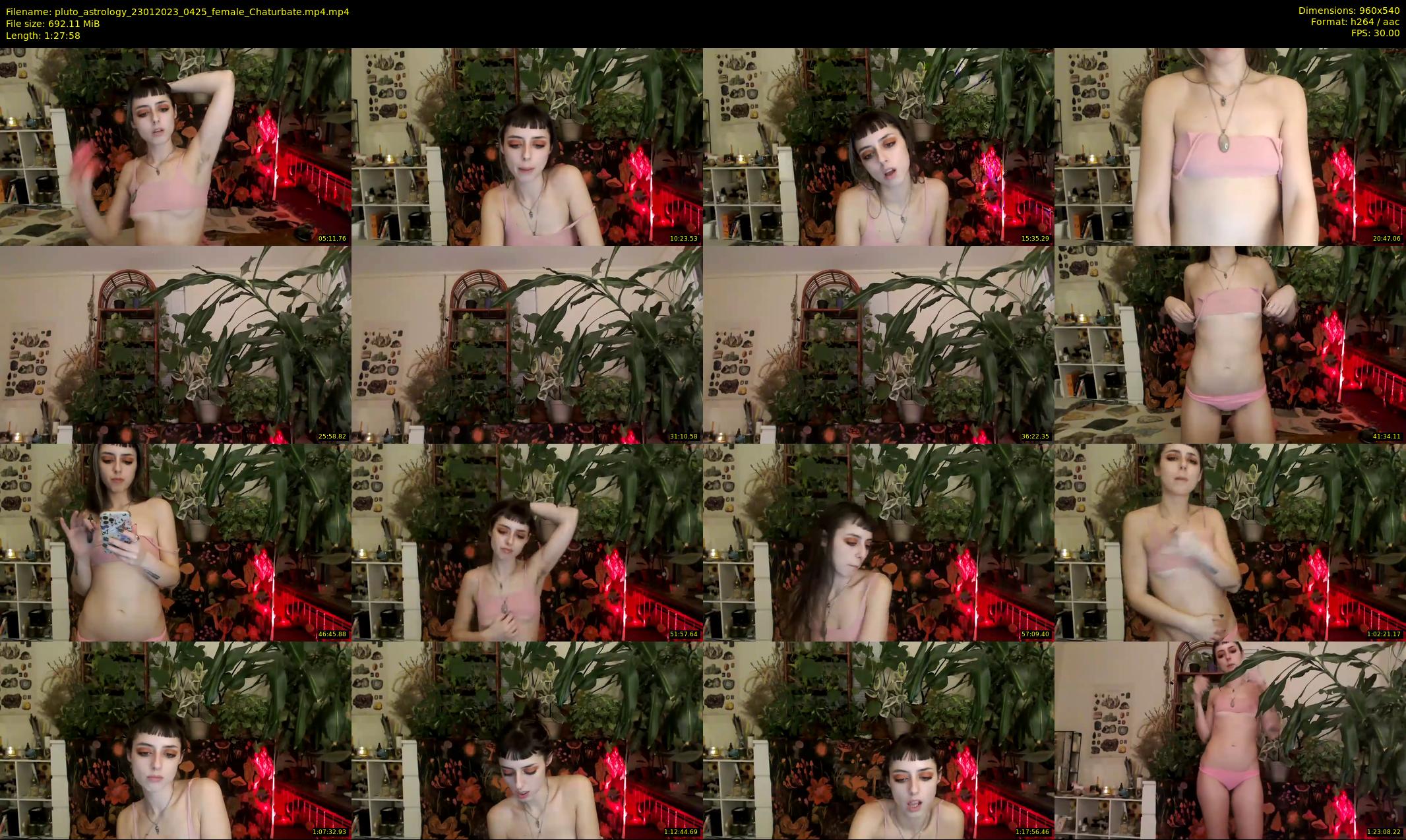 pluto_astrology — 88 minute Chaturbate female cam show recording, 480p, Jan 23, 2023
