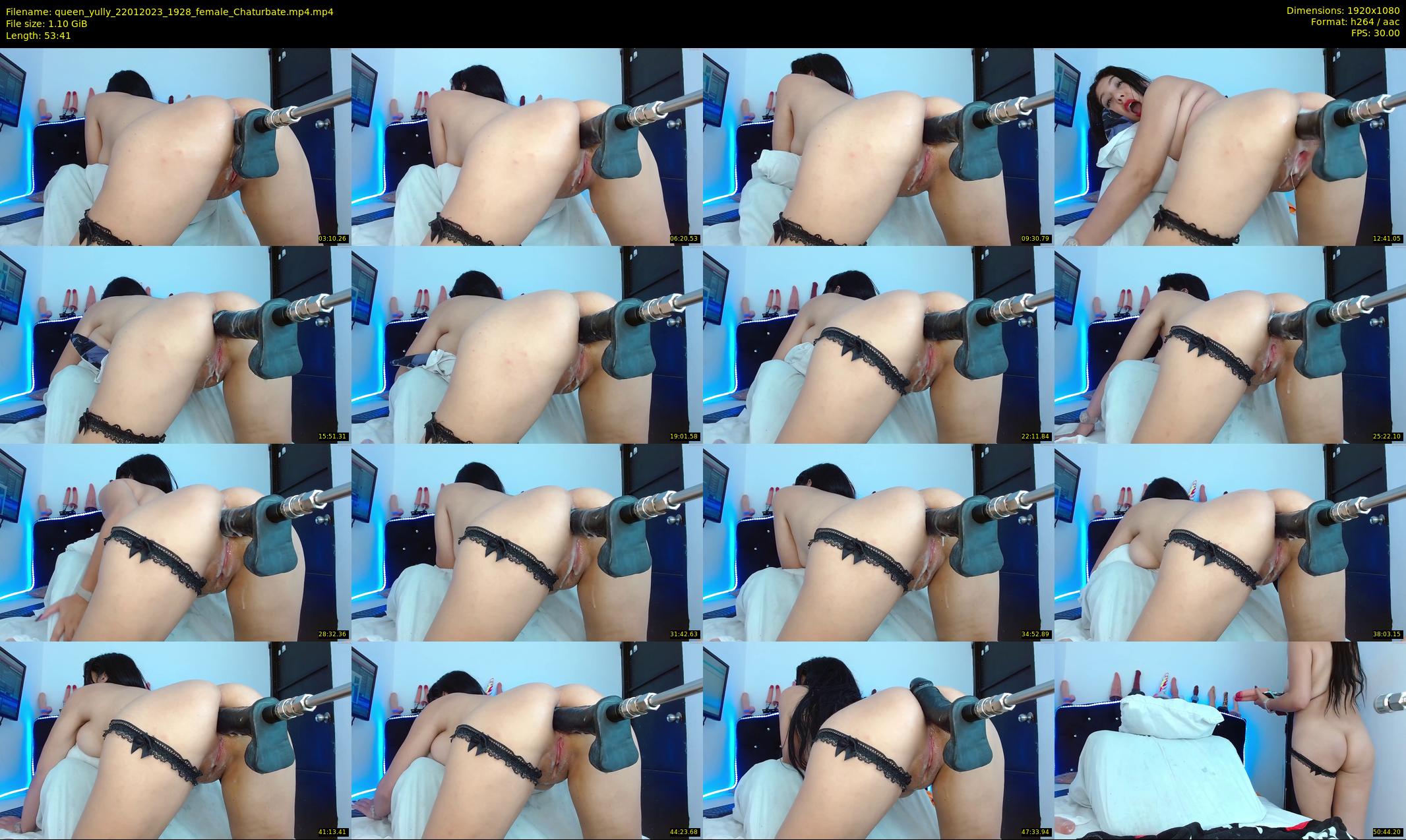 queen_yully — 54 minute Chaturbate female cam show recording, 1080p, Jan 22, 2023