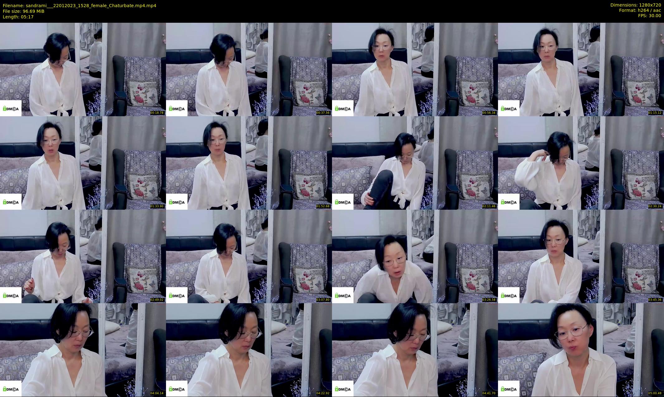 sandrami__ — 6 minute Chaturbate female cam show recording, 720p, Jan 22, 2023