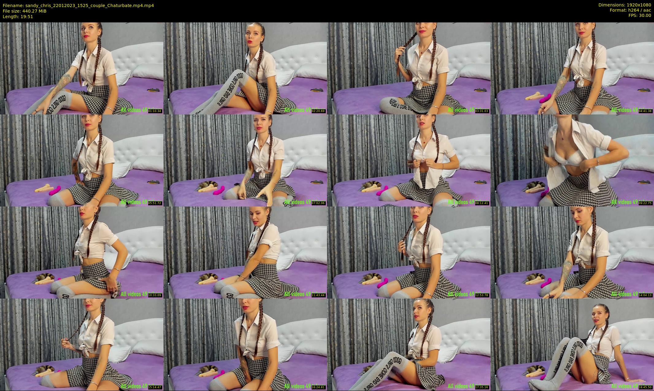 sandy_chris — 20 minute Chaturbate couple cam show recording, 1080p, Jan 22, 2023