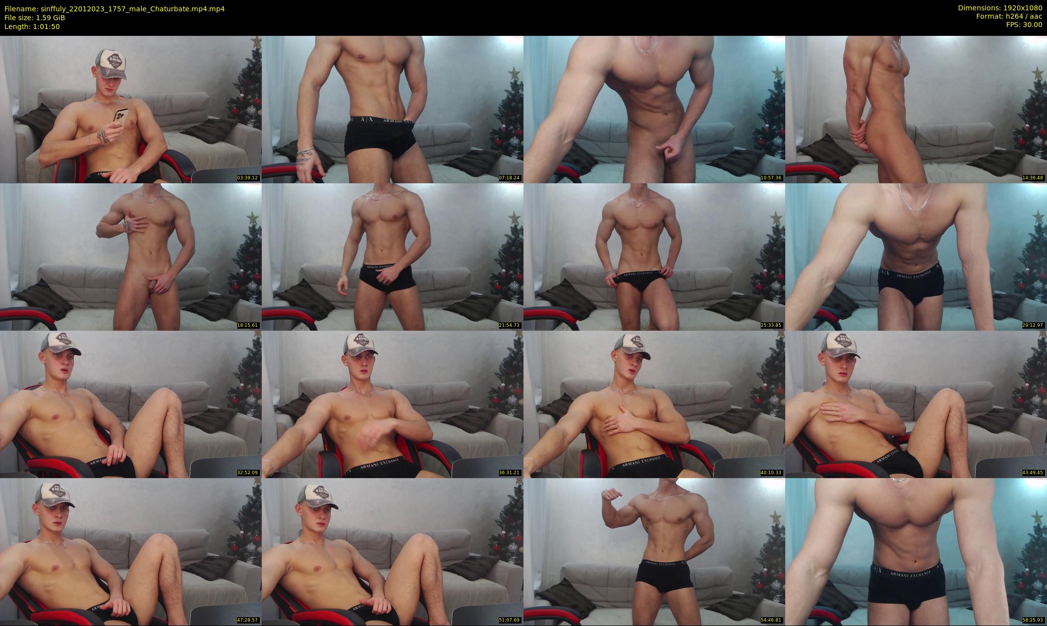 sinffuly — 62 minute Chaturbate male cam show recording, 1080p, Jan 22, 2023