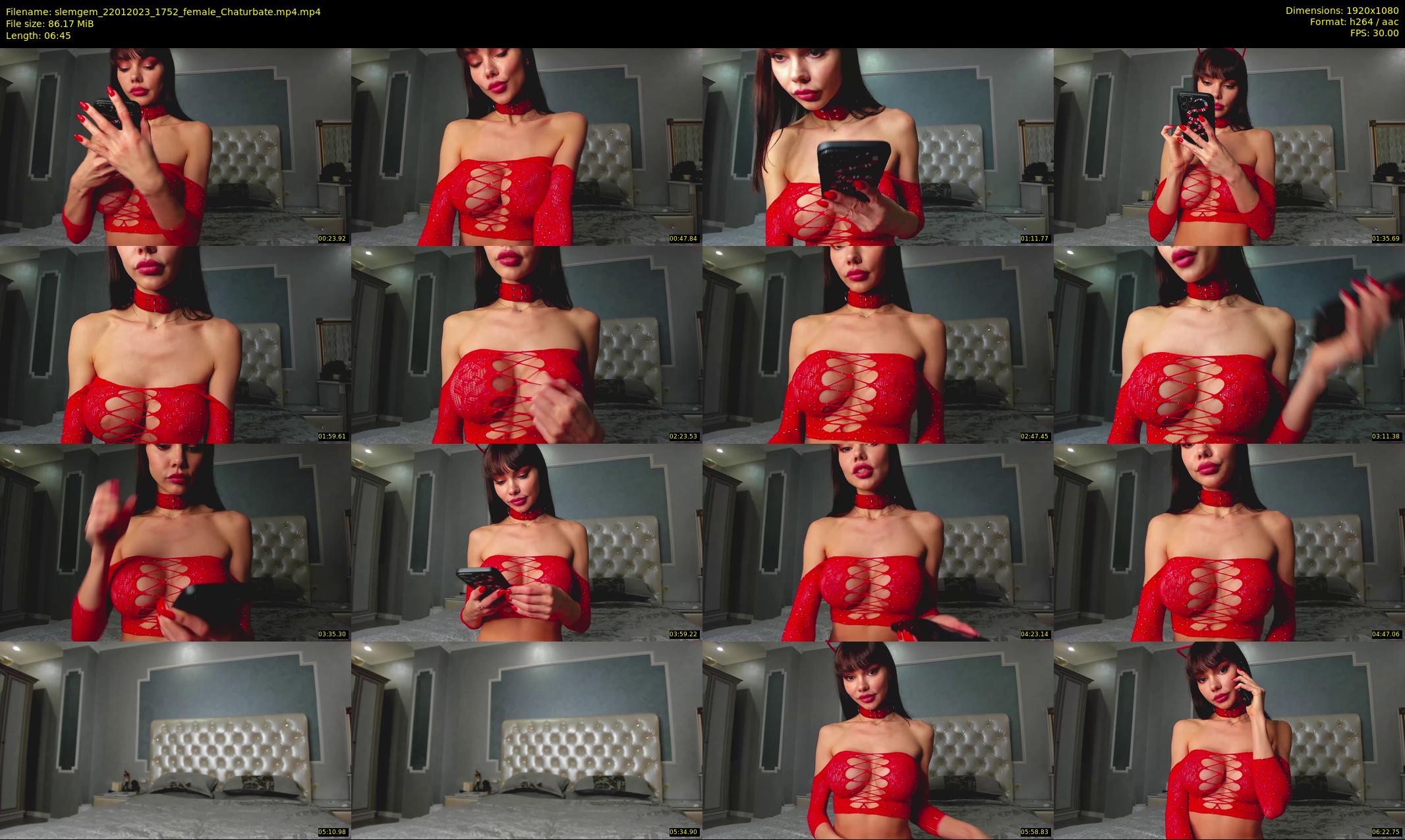 slemgem — 7 minute Chaturbate couple cam show recording, 1080p, Jan 22, 2023