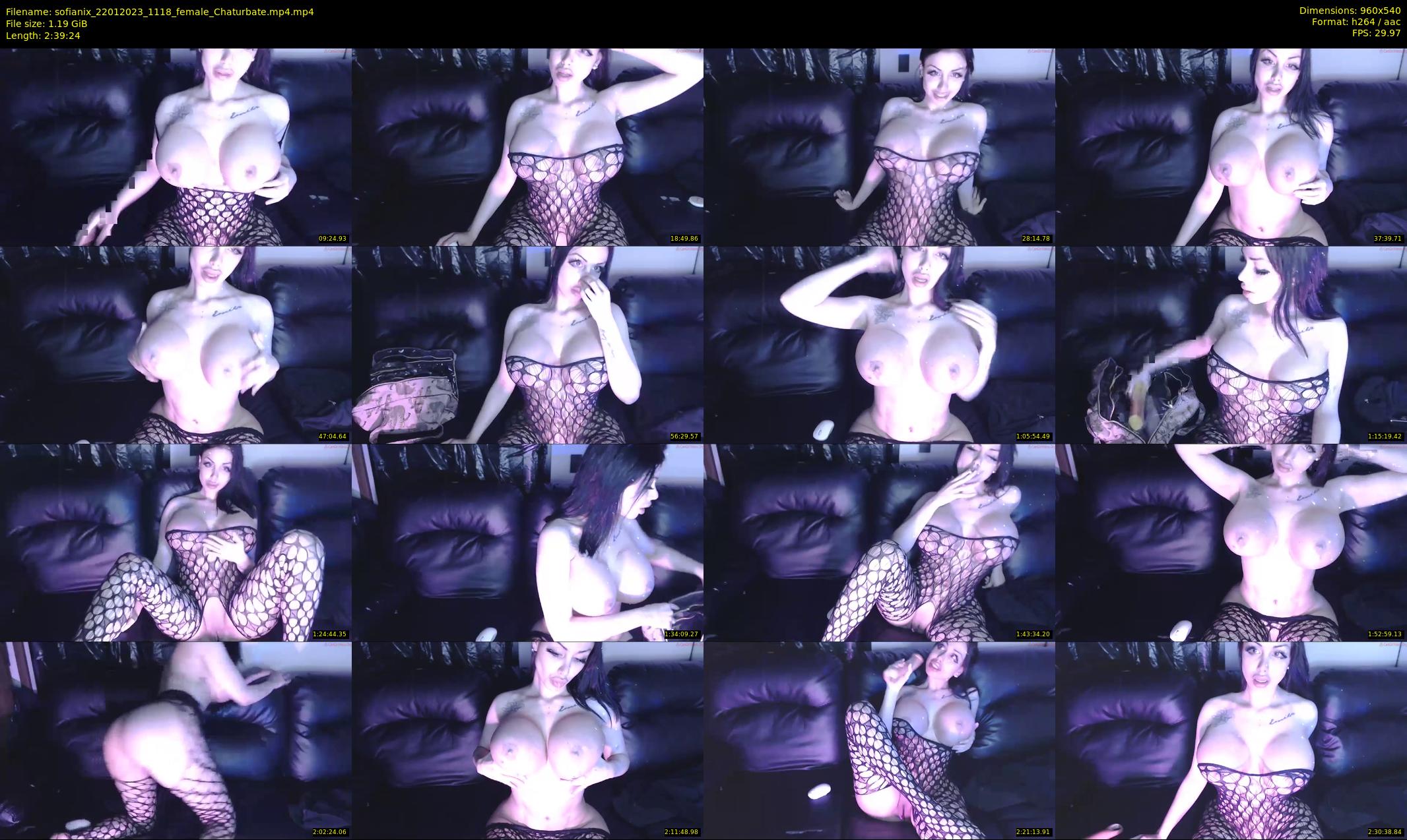 sofianix — 160 minute Chaturbate female cam show recording, 480p, Jan 22, 2023
