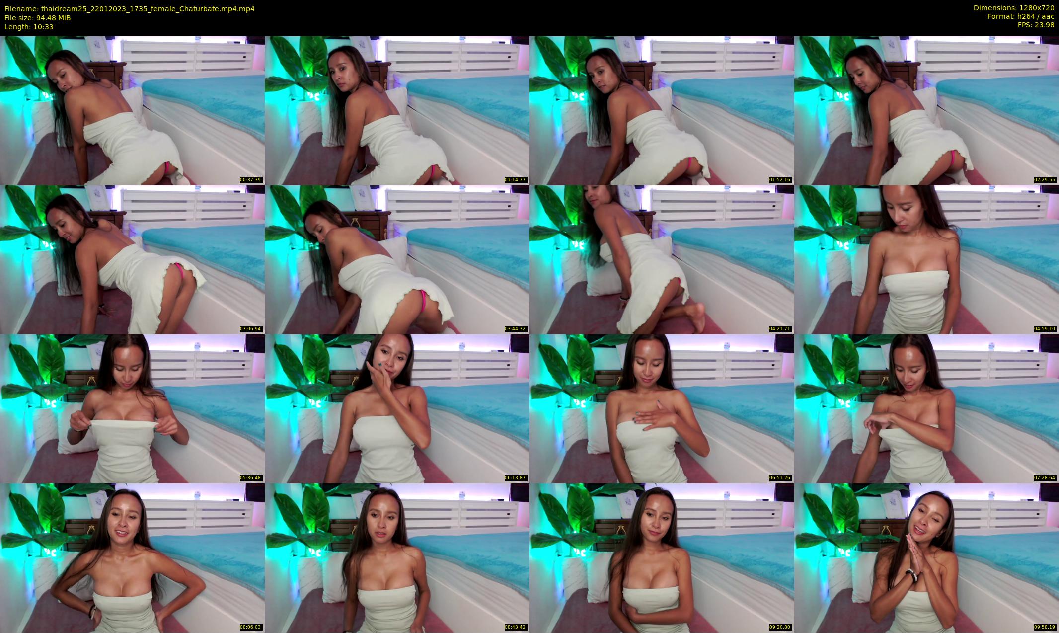 thaidream25 — 11 minute Chaturbate female cam show recording, 720p, Jan 22, 2023