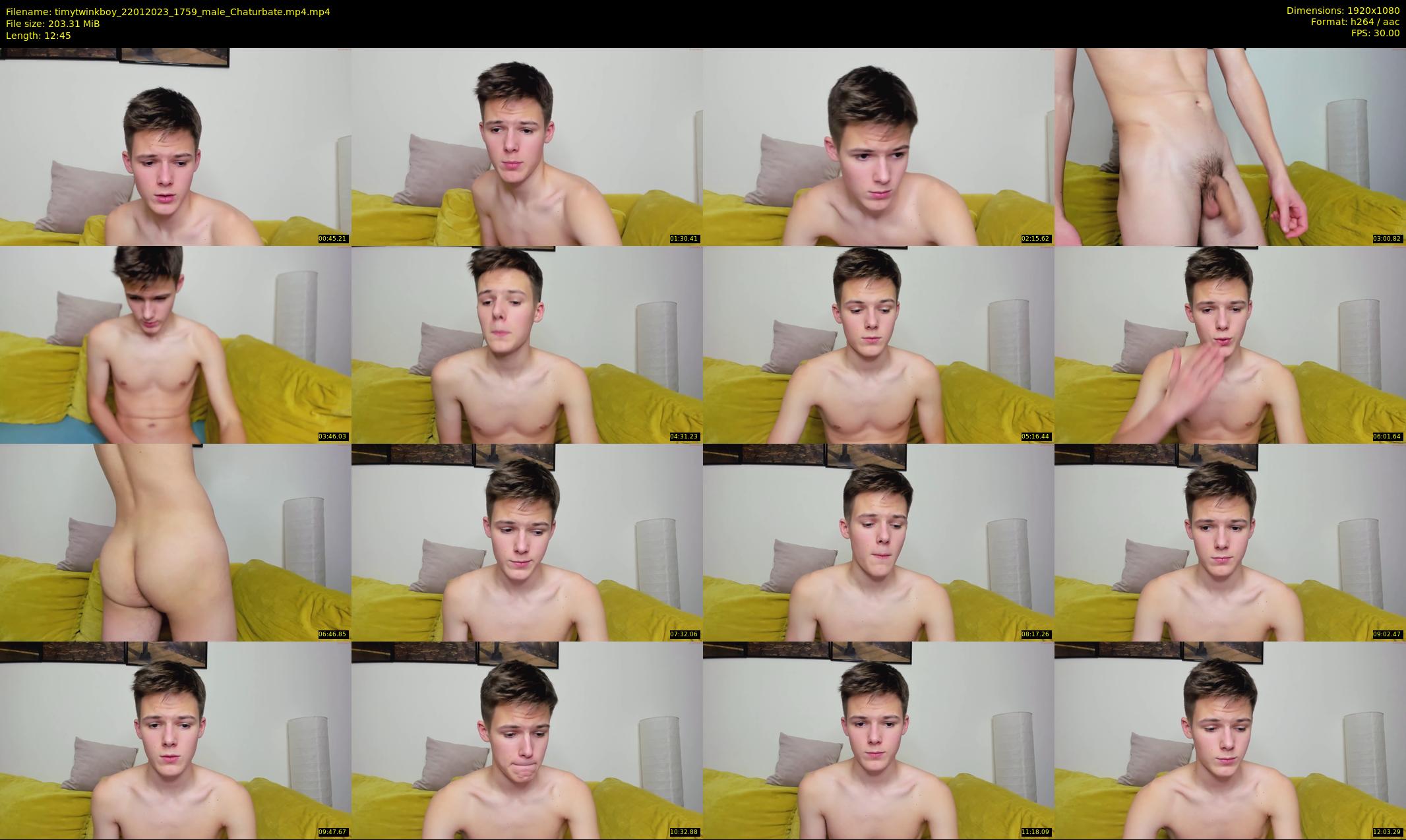 timytwinkboy — 13 minute Chaturbate male cam show recording, 1080p, Jan 22, 2023
