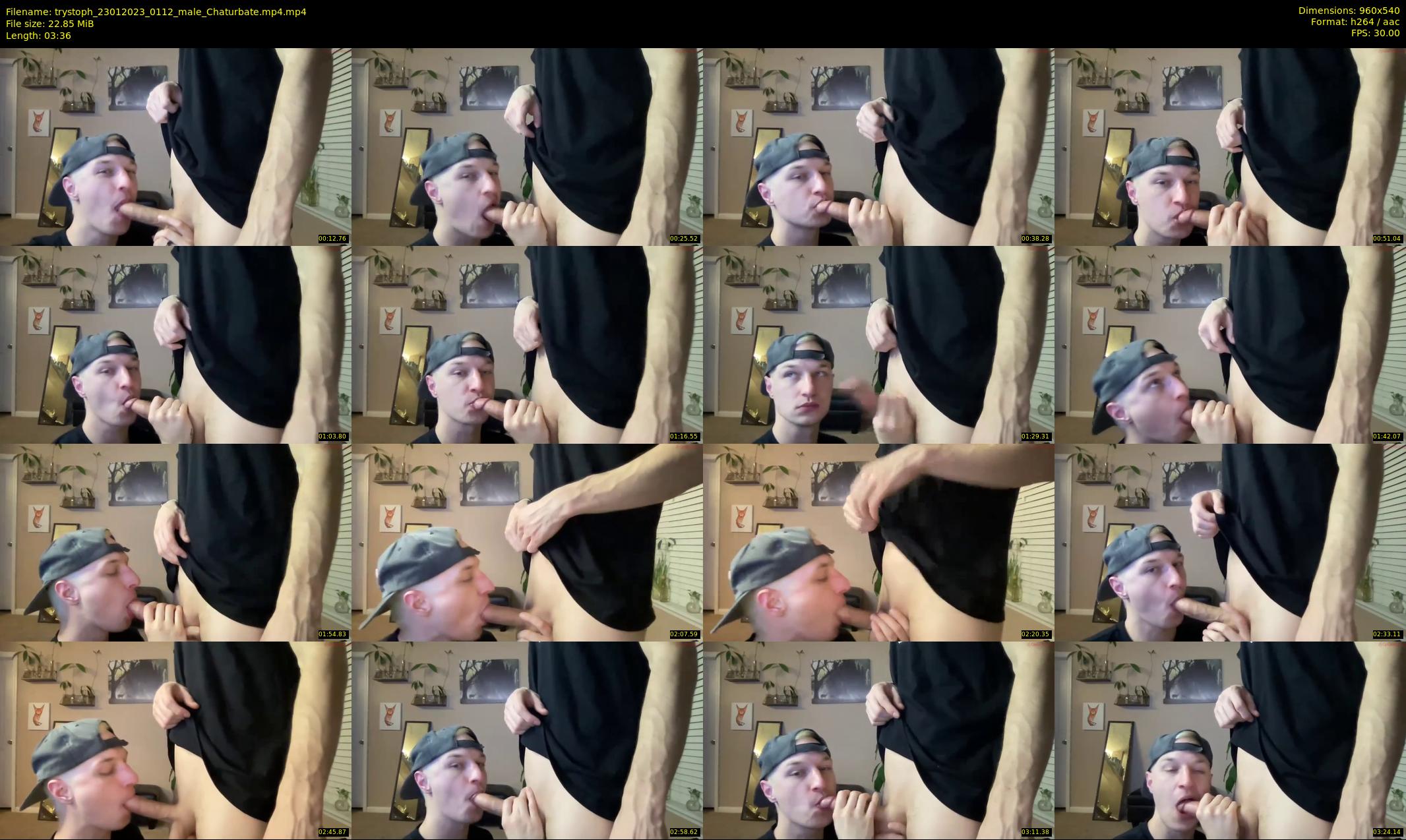 trystoph — 4 minute Chaturbate male cam show recording, 480p, Jan 23, 2023