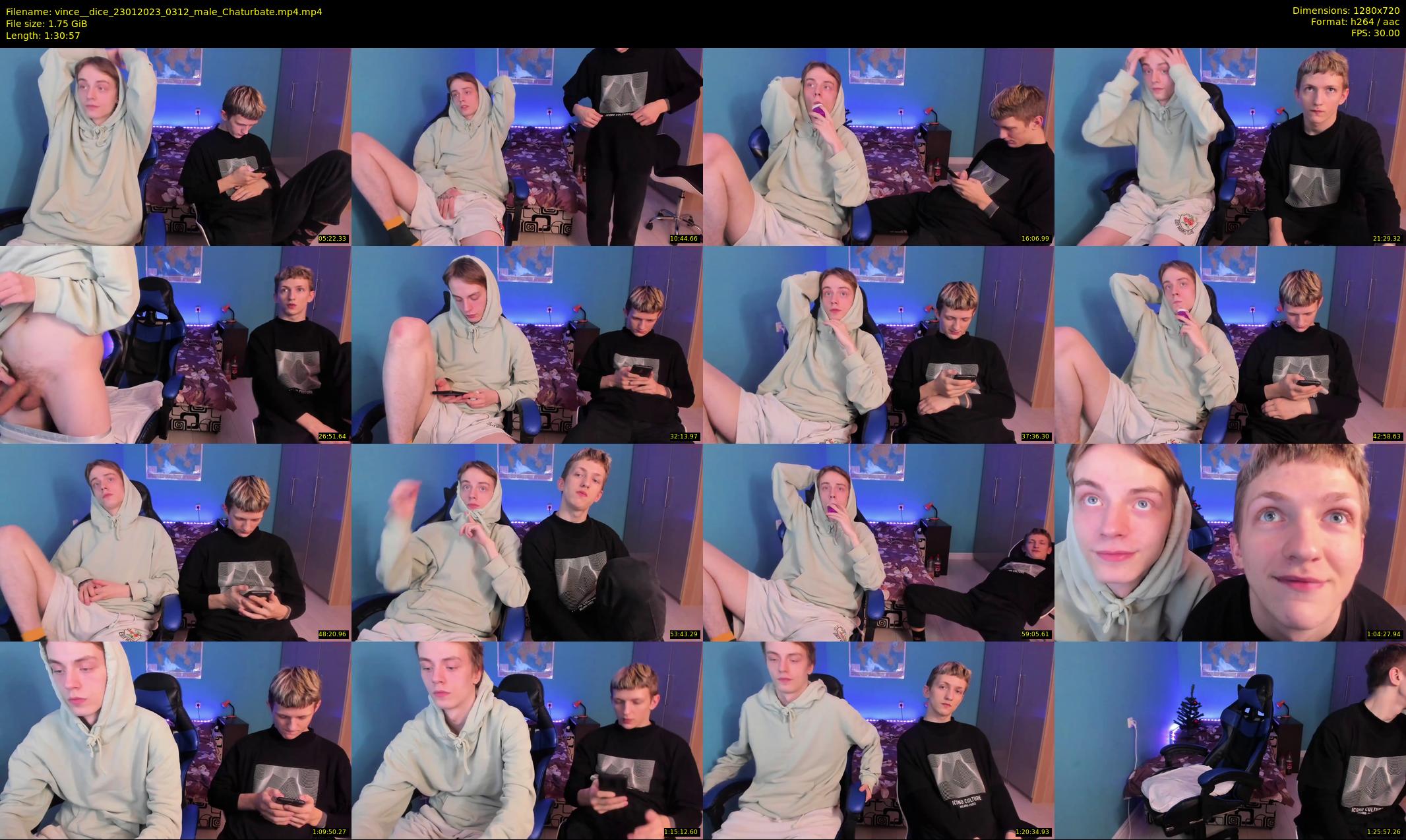 vince__dice — 91 minute Chaturbate male cam show recording, 720p, Jan 23, 2023