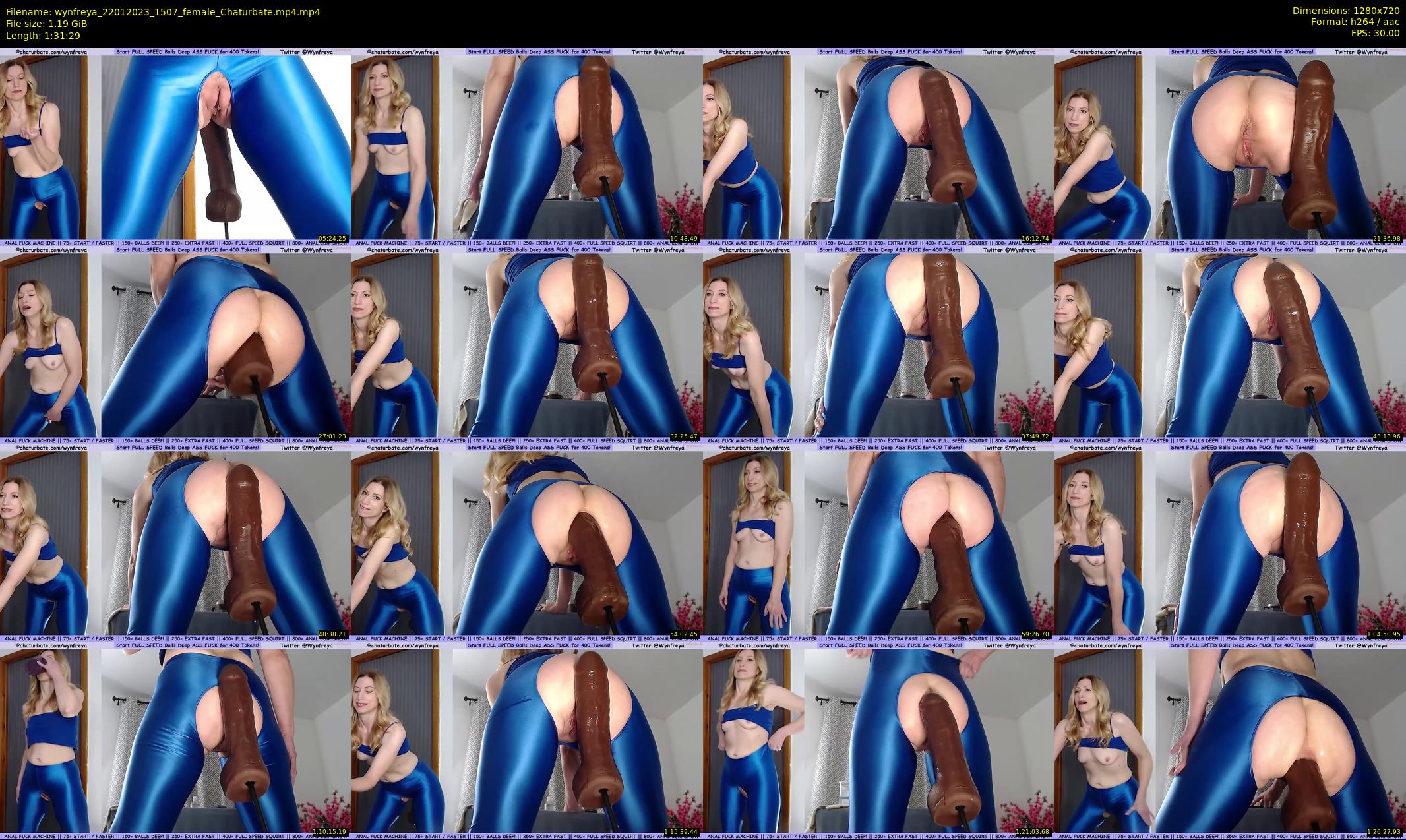 wynfreya — 92 minute Chaturbate female cam show recording, 720p, Jan 22, 2023
