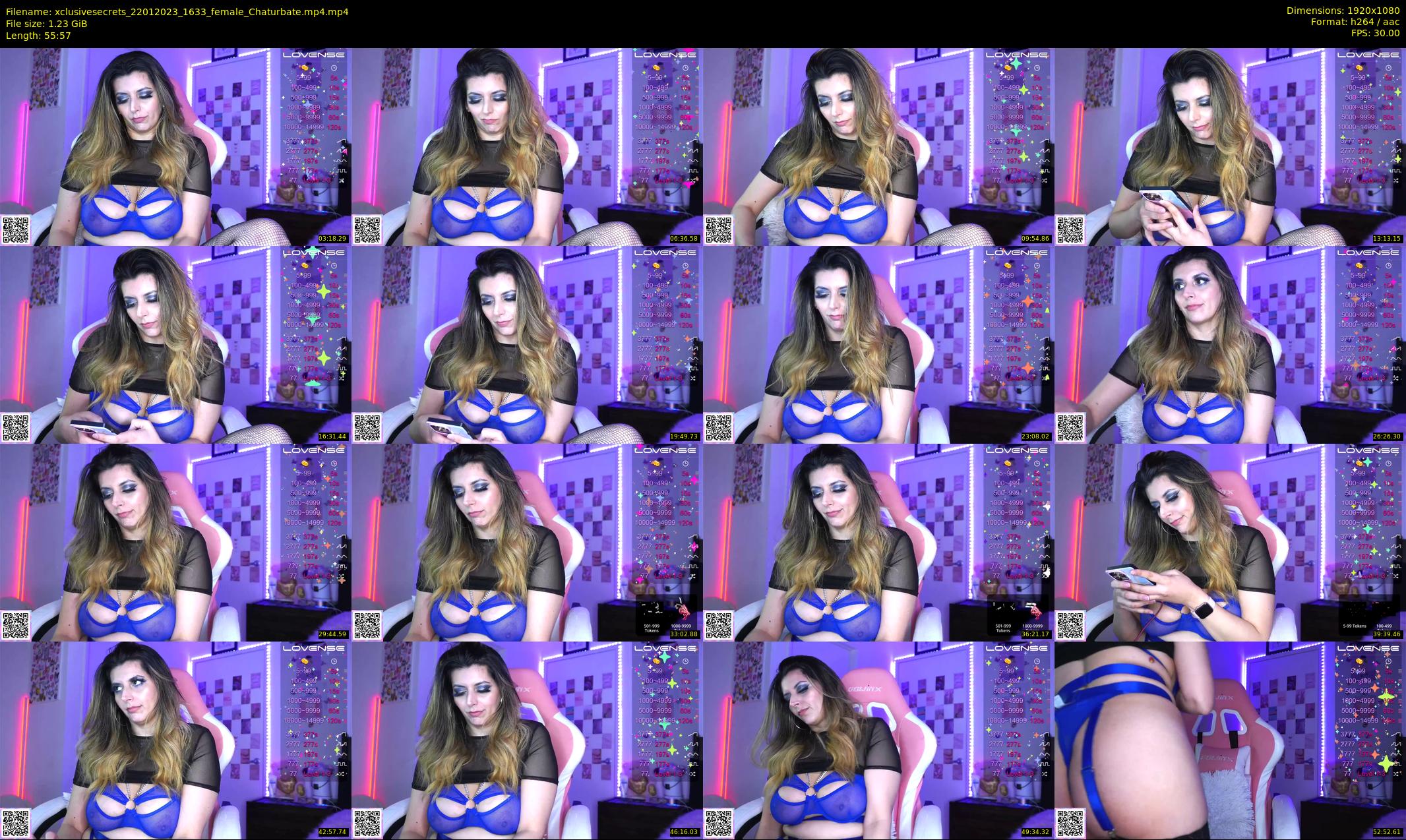 xclusivesecrets — 56 minute Chaturbate female cam show recording, 1080p, Jan 22, 2023