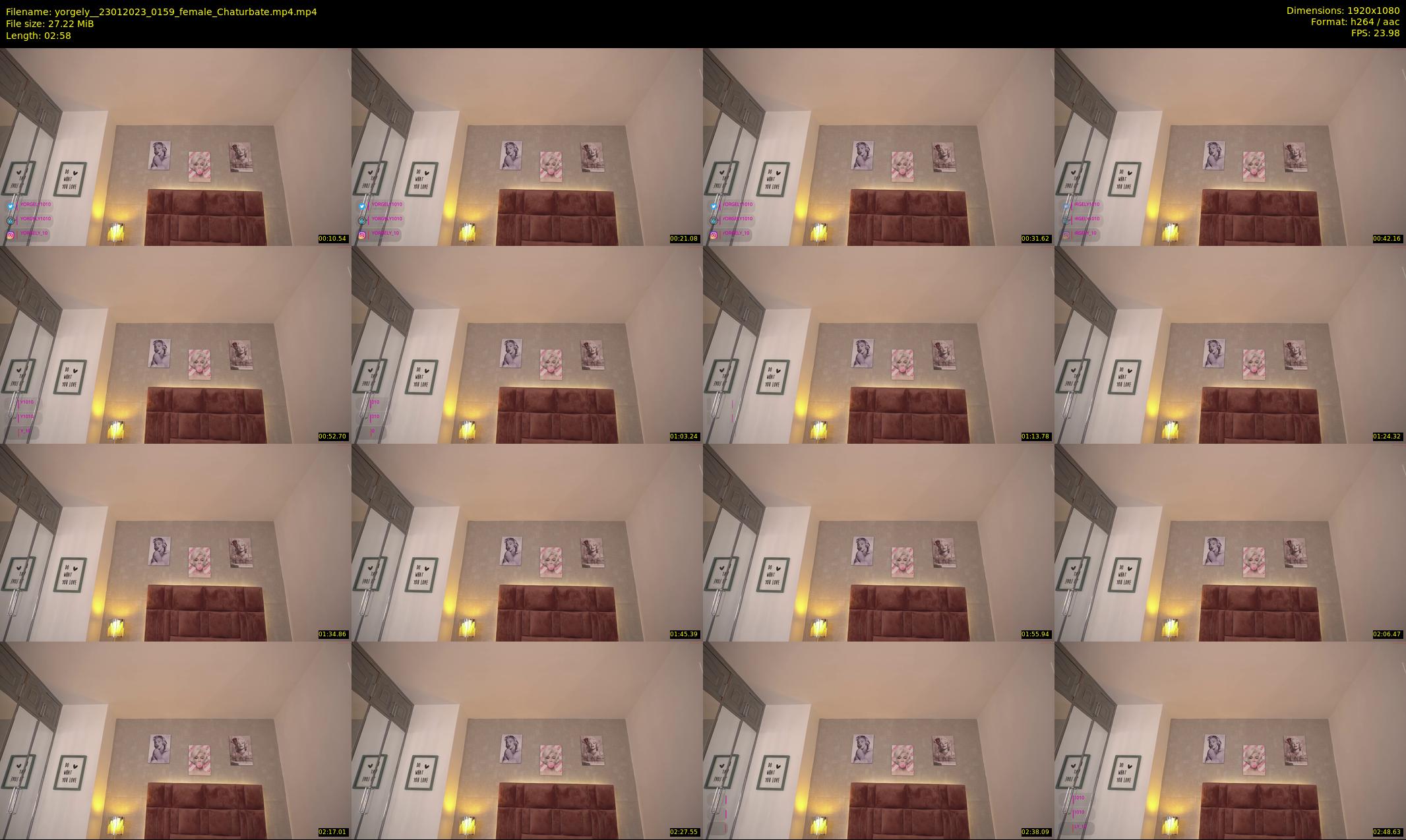 yorgely_ — 3 minute Chaturbate female cam show recording, 1080p, Jan 23, 2023