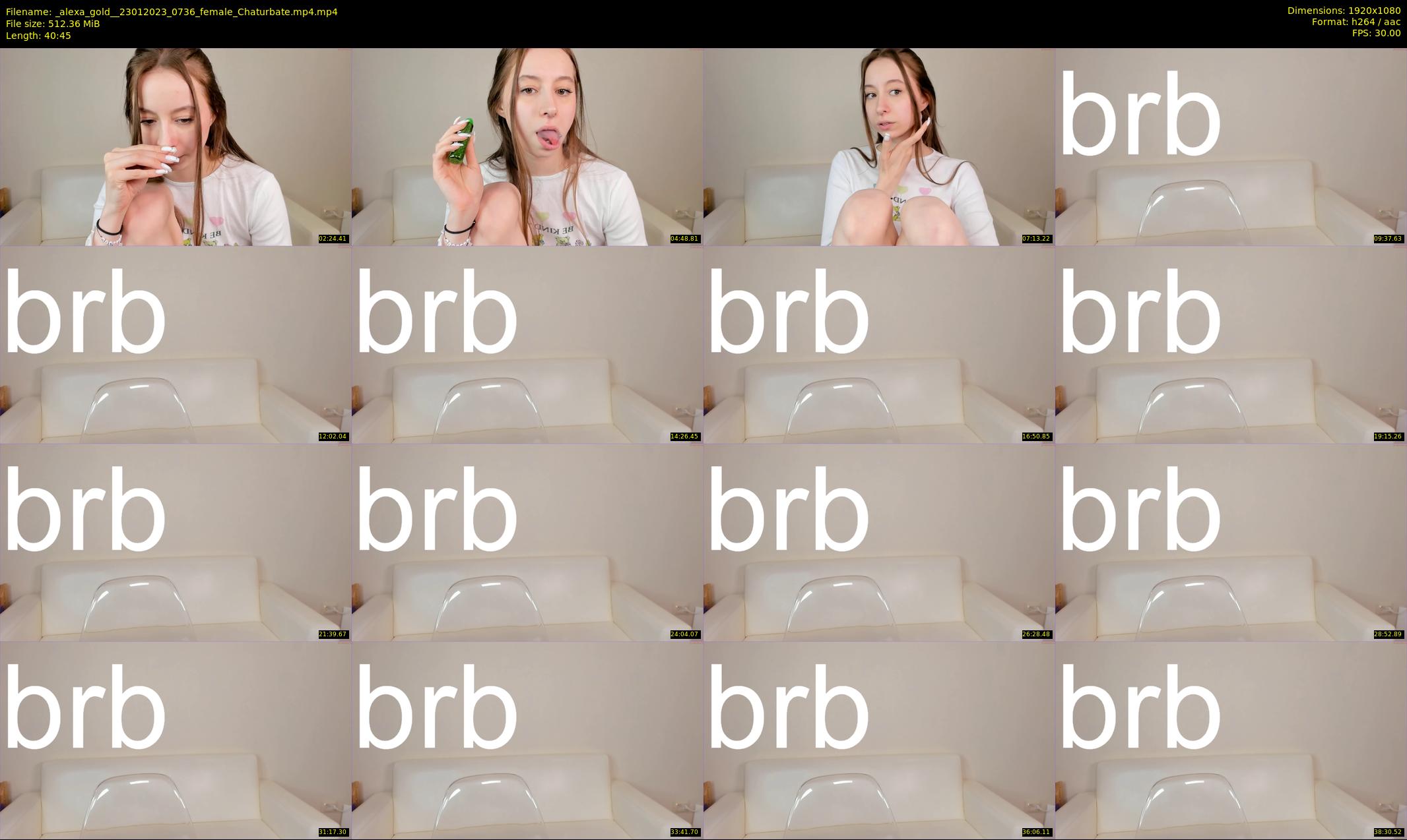 _alexa_gold_ — 41 minute Chaturbate female cam show recording, 1080p, Jan 23, 2023