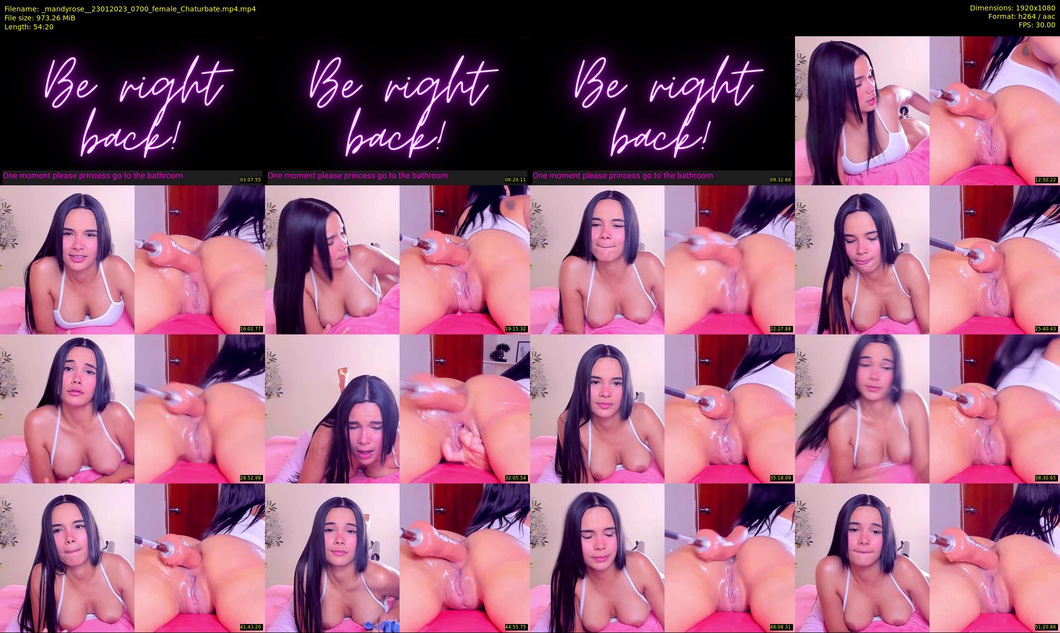_mandyrose_ — 55 minute Chaturbate female cam show recording, 1080p, Jan 23, 2023