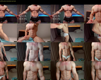 adam_muscle_ — 47 minute Chaturbate male cam show recording, 1080p, Jan 23, 2023