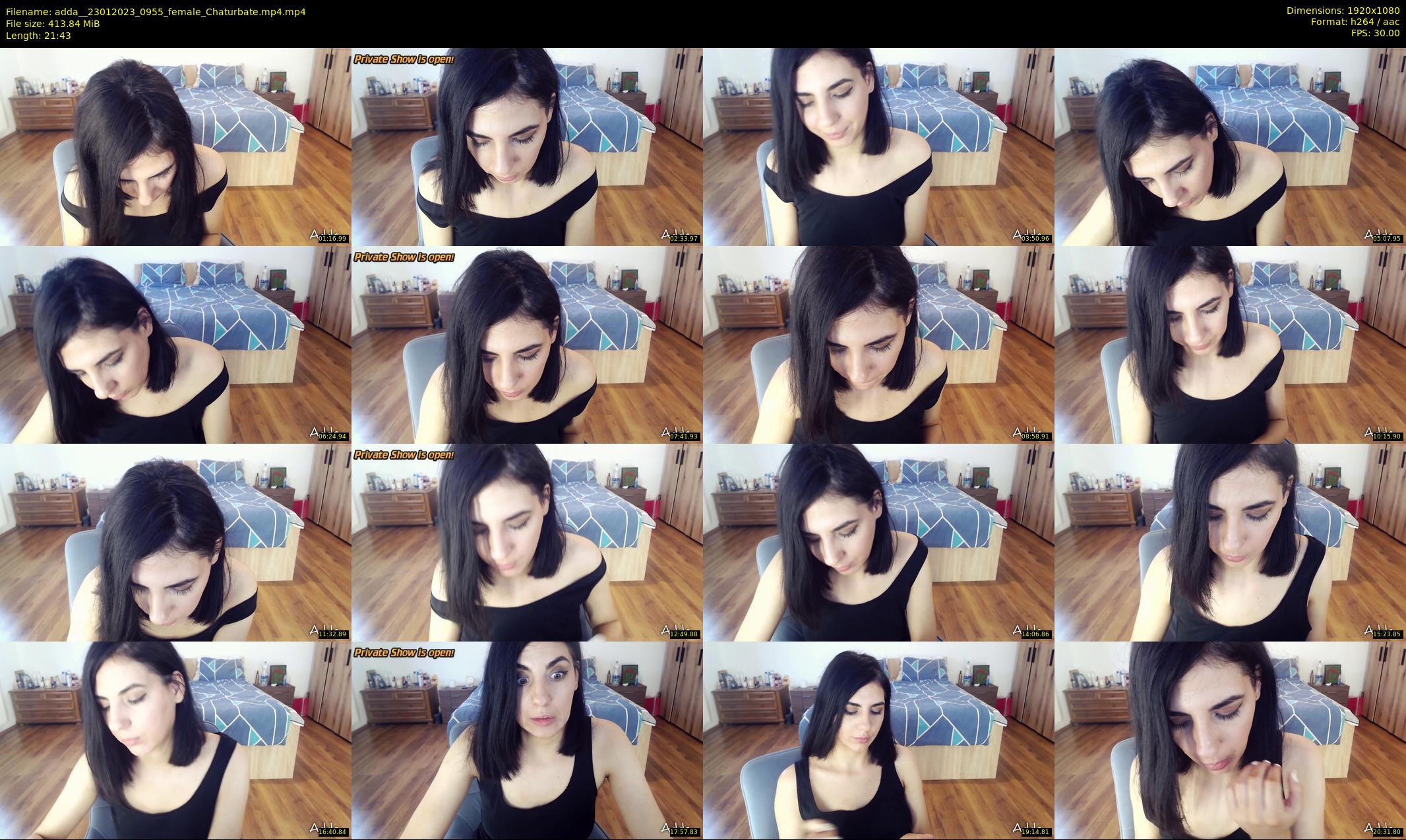 adda_ — 22 minute Chaturbate female cam show recording, 1080p, Jan 23, 2023