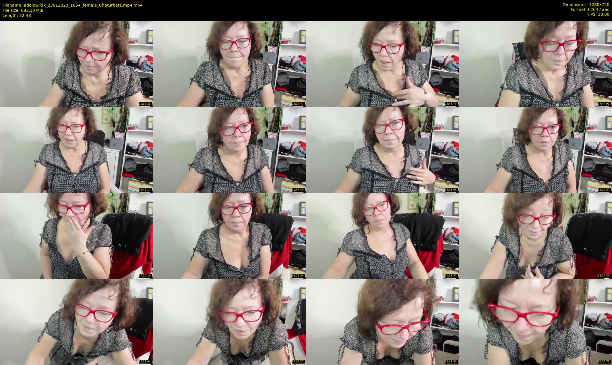 adelewildx — 33 minute Chaturbate female cam show recording, 720p, Jan 23, 2023