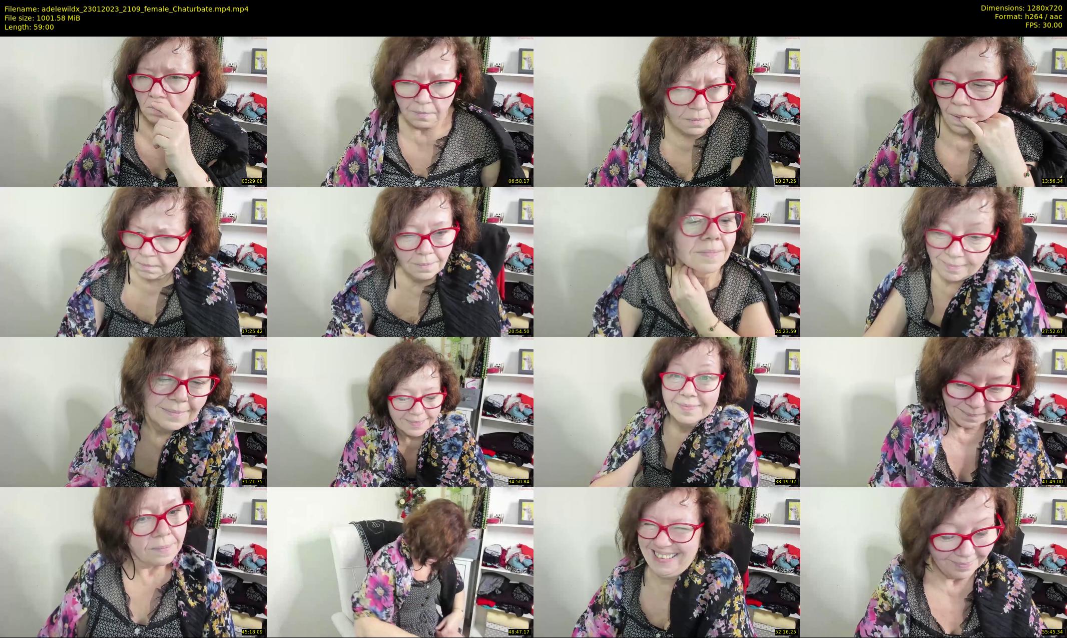 adelewildx — 59 minute Chaturbate female cam show recording, 720p, Jan 23, 2023